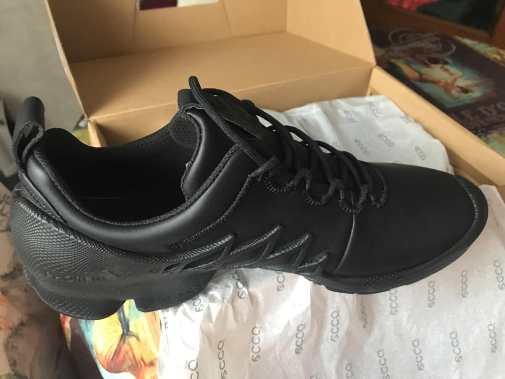 ECCO BIOM Aex chaussure randonnée homme noir 44 EU