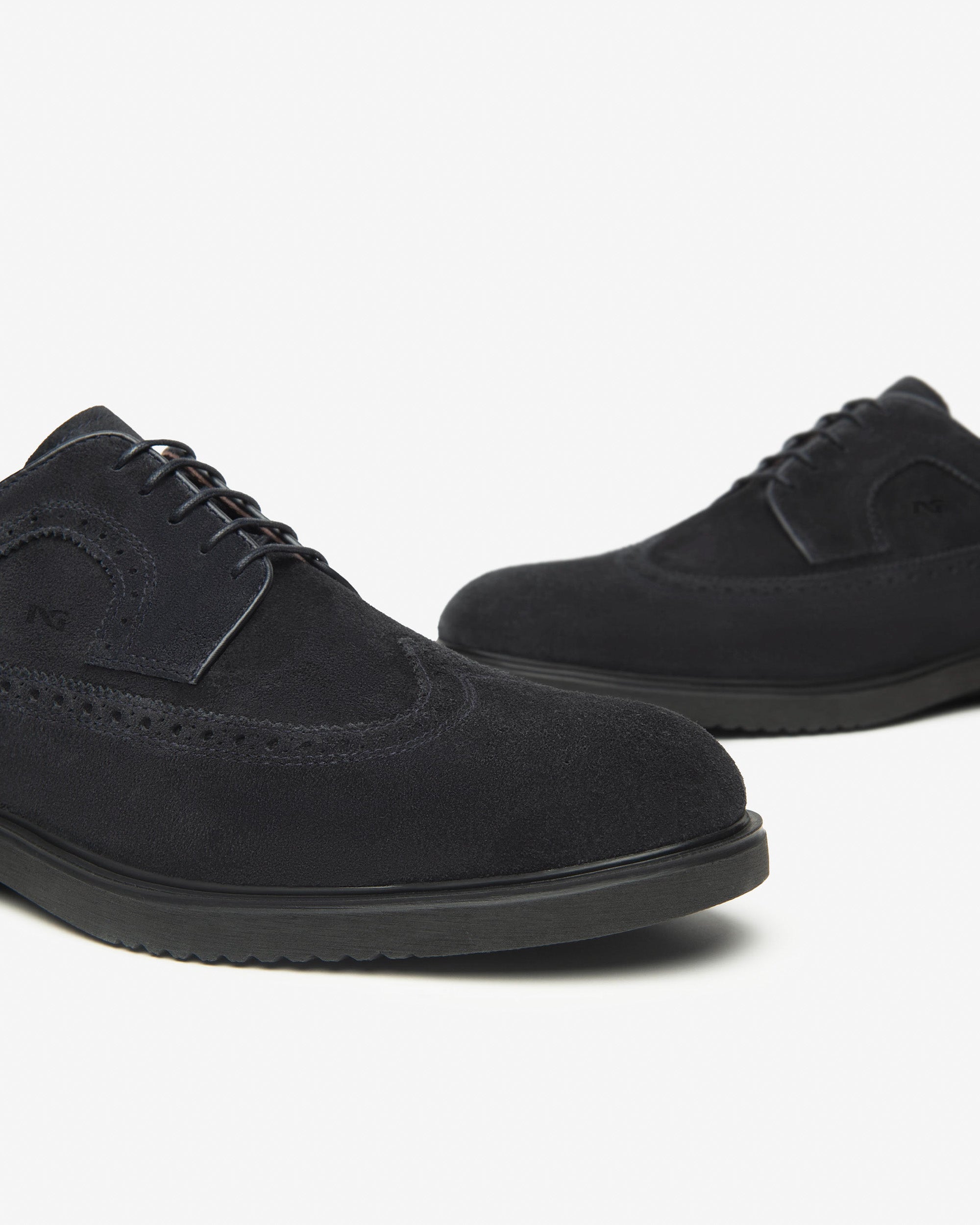 NeroGiardini Chaussures à lacets Derby homme cuir velours 42