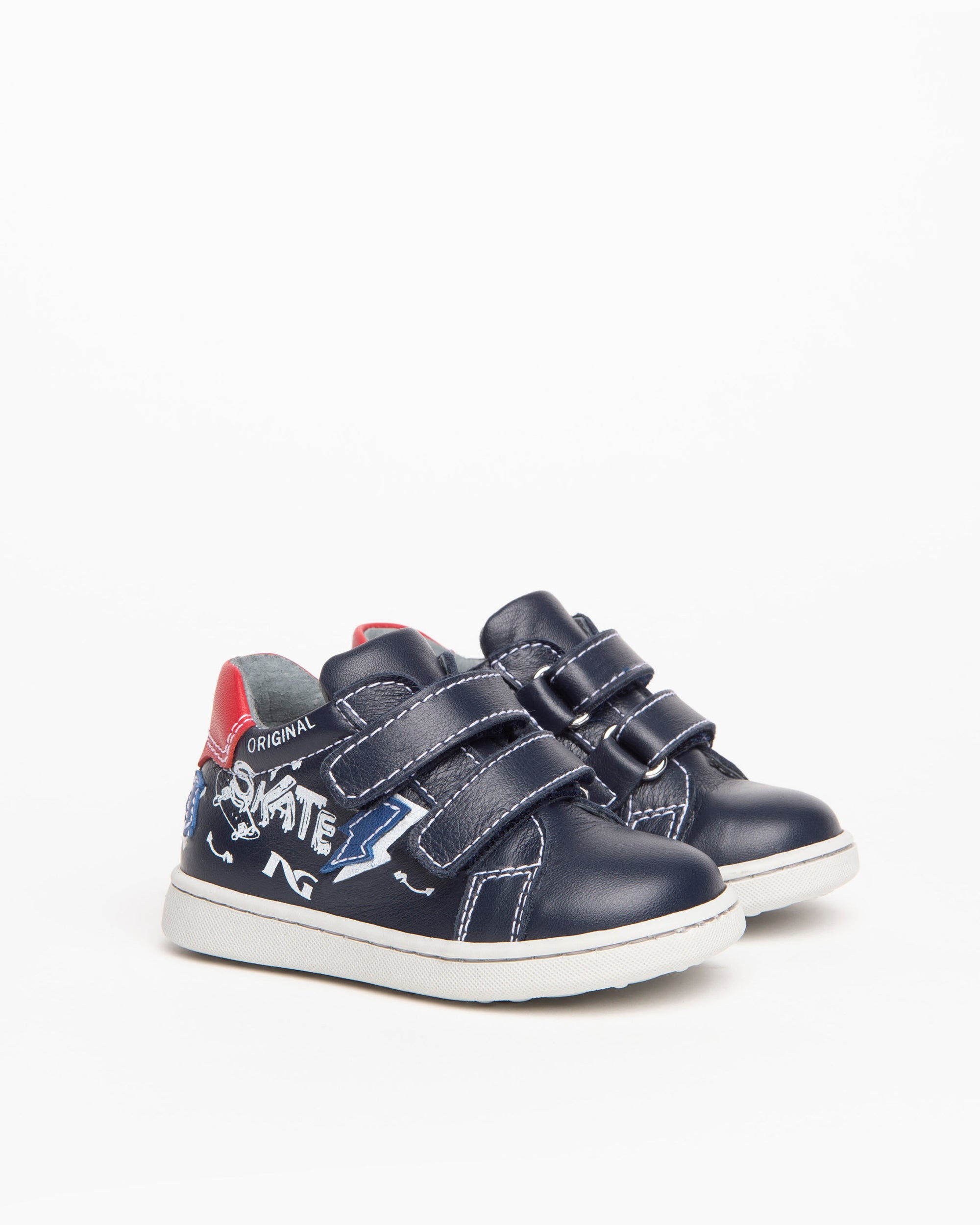 NeroGiardini Sneakers Baby Garçon Cuir Pointure 21 Scratch