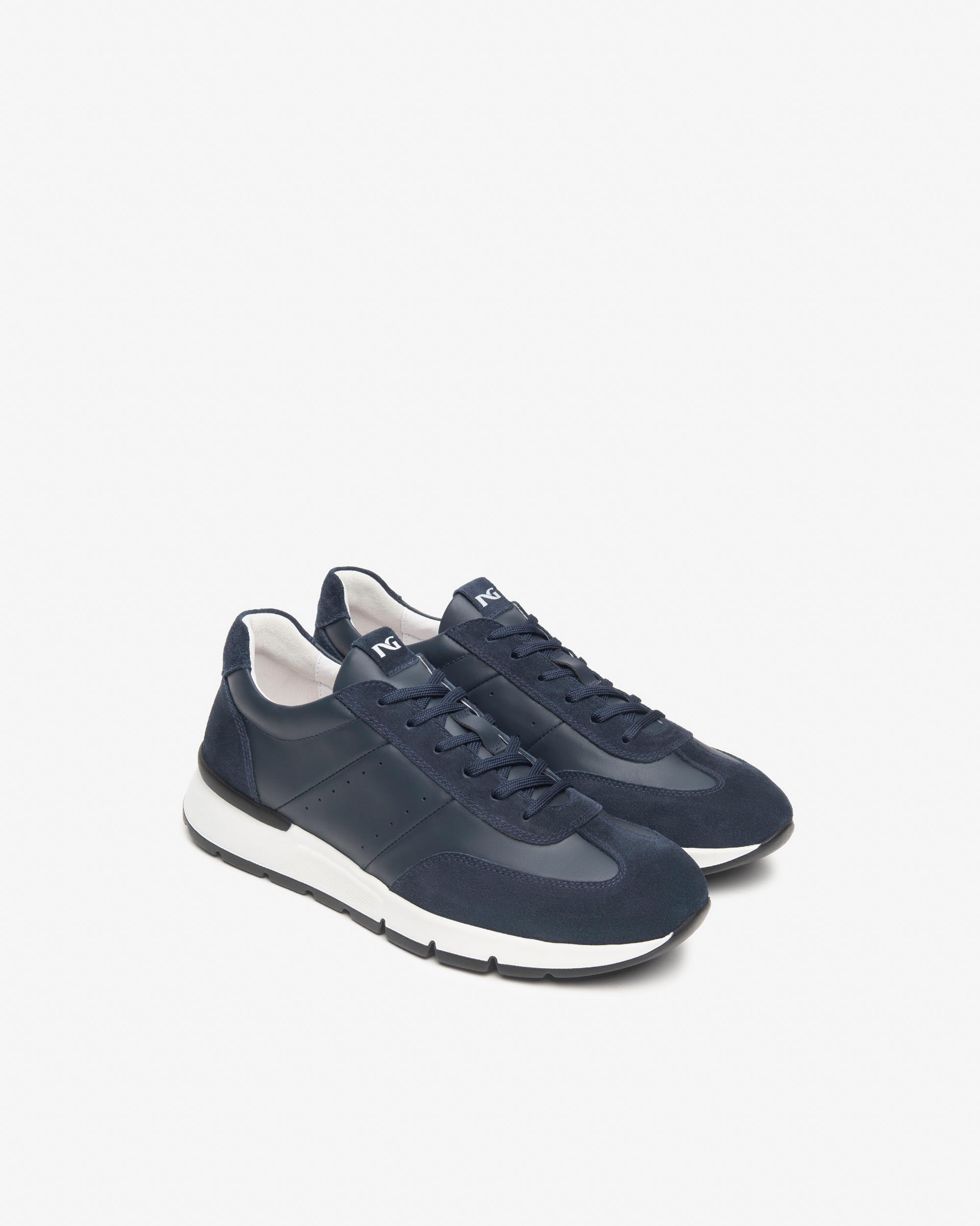 Nerogiardini Sneakers Homme Cuir Velours
