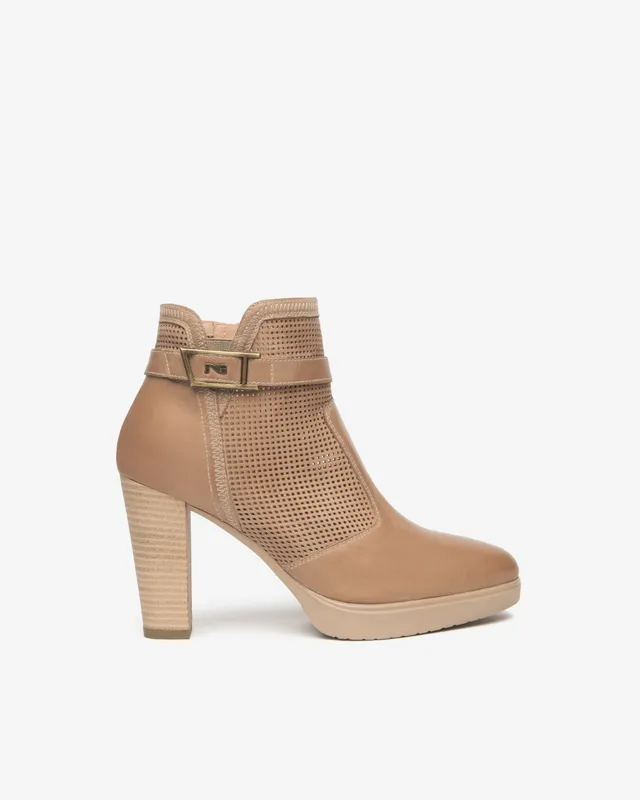 NeroGiardini Bottines Femme Cuir Confort Ville 38