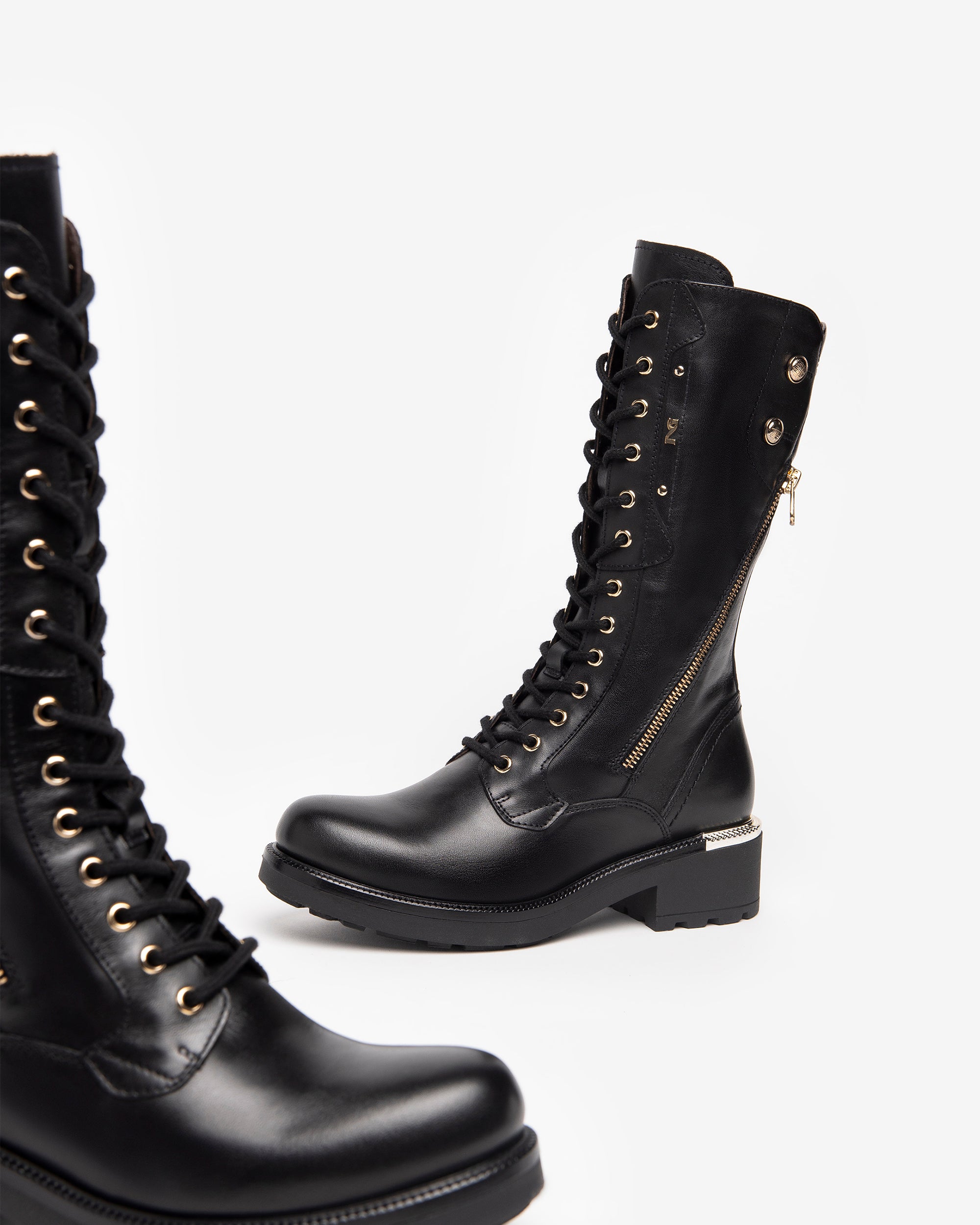 NeroGiardini Bottes bottes femme cuir 37