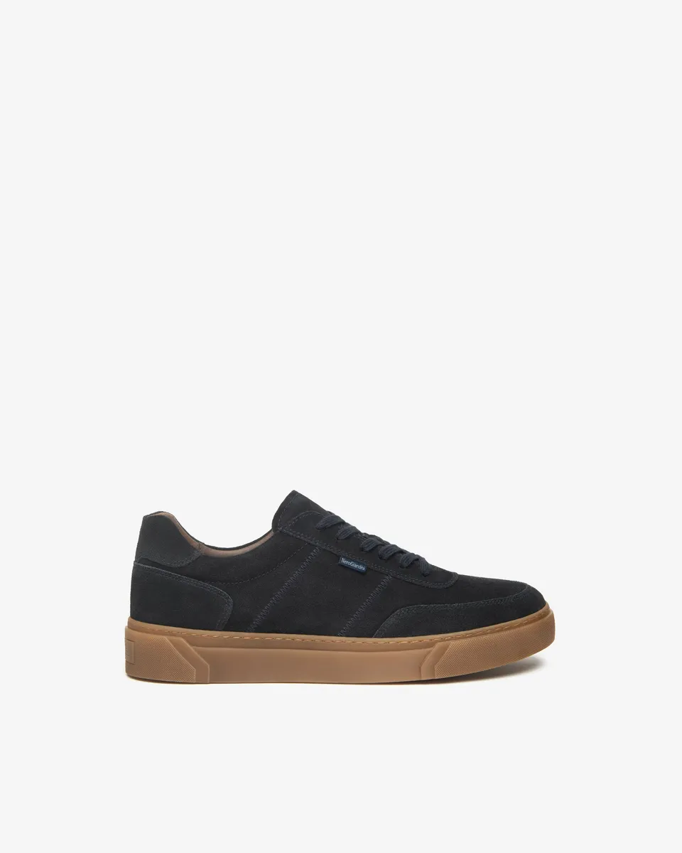 NeroGiardini Sneakers Cuir Velours Sneakers Homme Confort