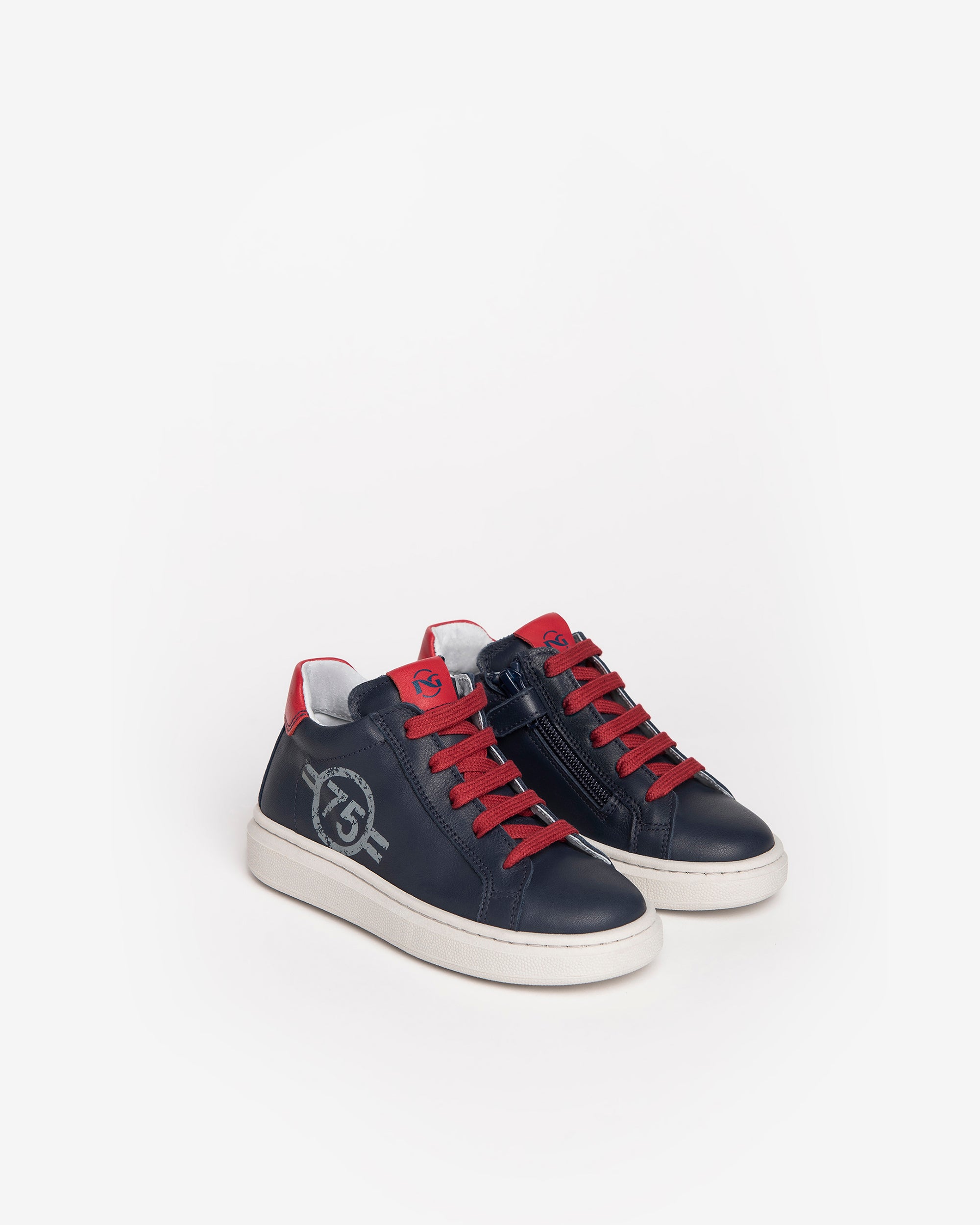 Nerogiardini Sneakers Garçon Cuir DryGo Semelle Légère