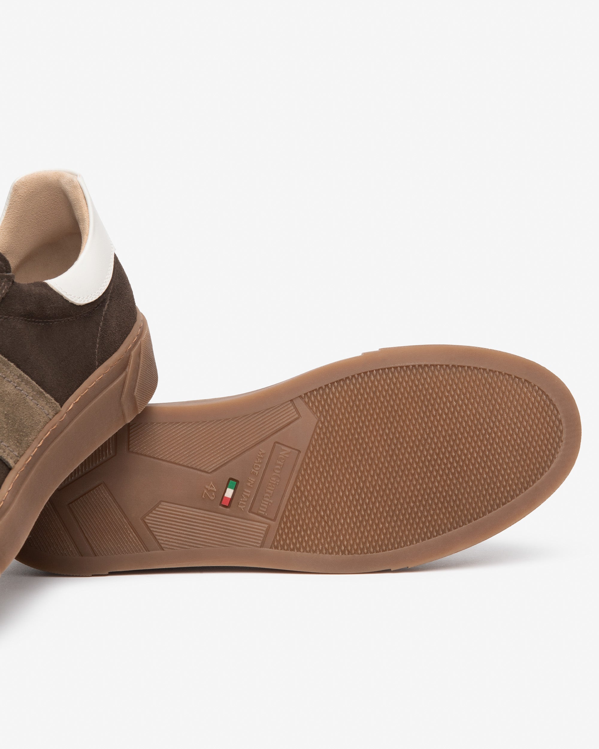 NeroGiardini Sneakers Homme Daim Cuir Automne