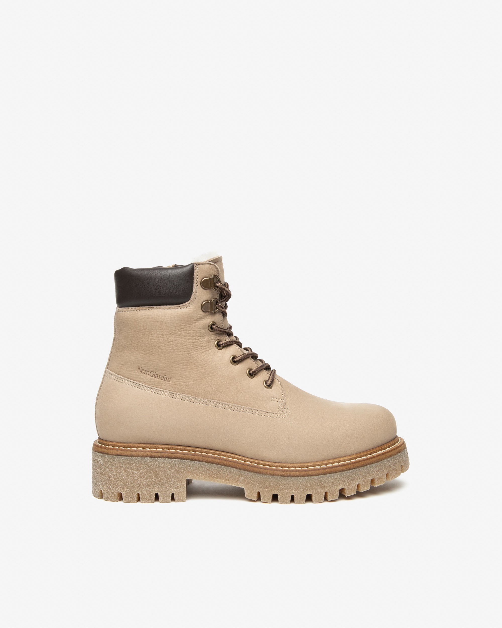 NeroGiardini Bottines Motardes Femme Cuir Made in Italy 35-41