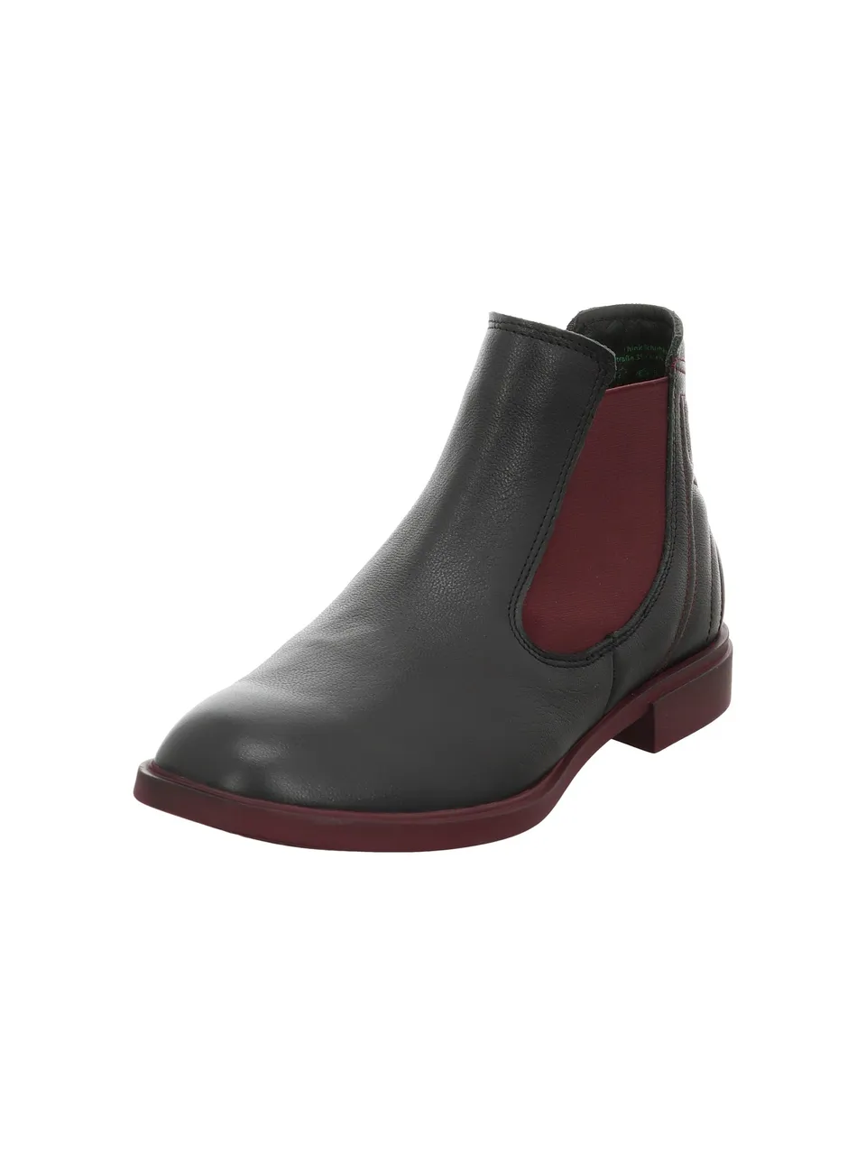 Think Nina Bottines Femme Olive 7000 Confort Marche
