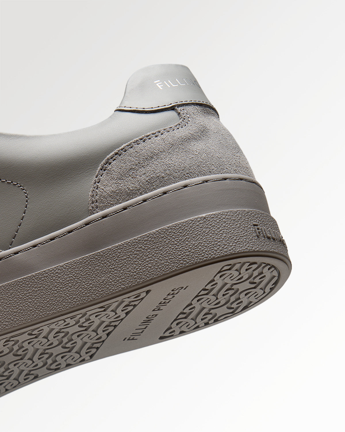 Filling Pieces Mondo Viera All Grey sneakers cuir gris