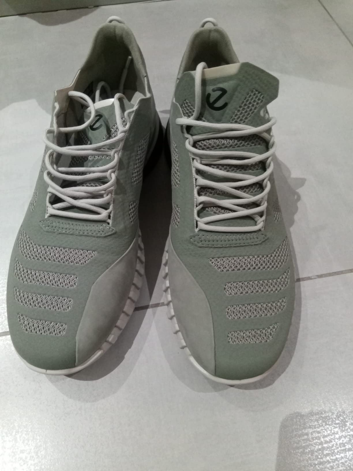ECCO Zipflex baskets homme cuir mesh respirant