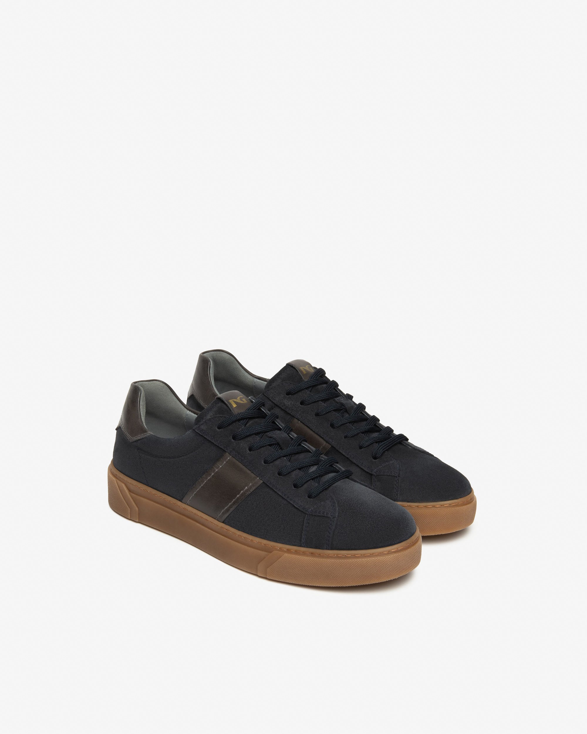NeroGiardini Sneakers Homme Baskets Cuir Velours 39-46