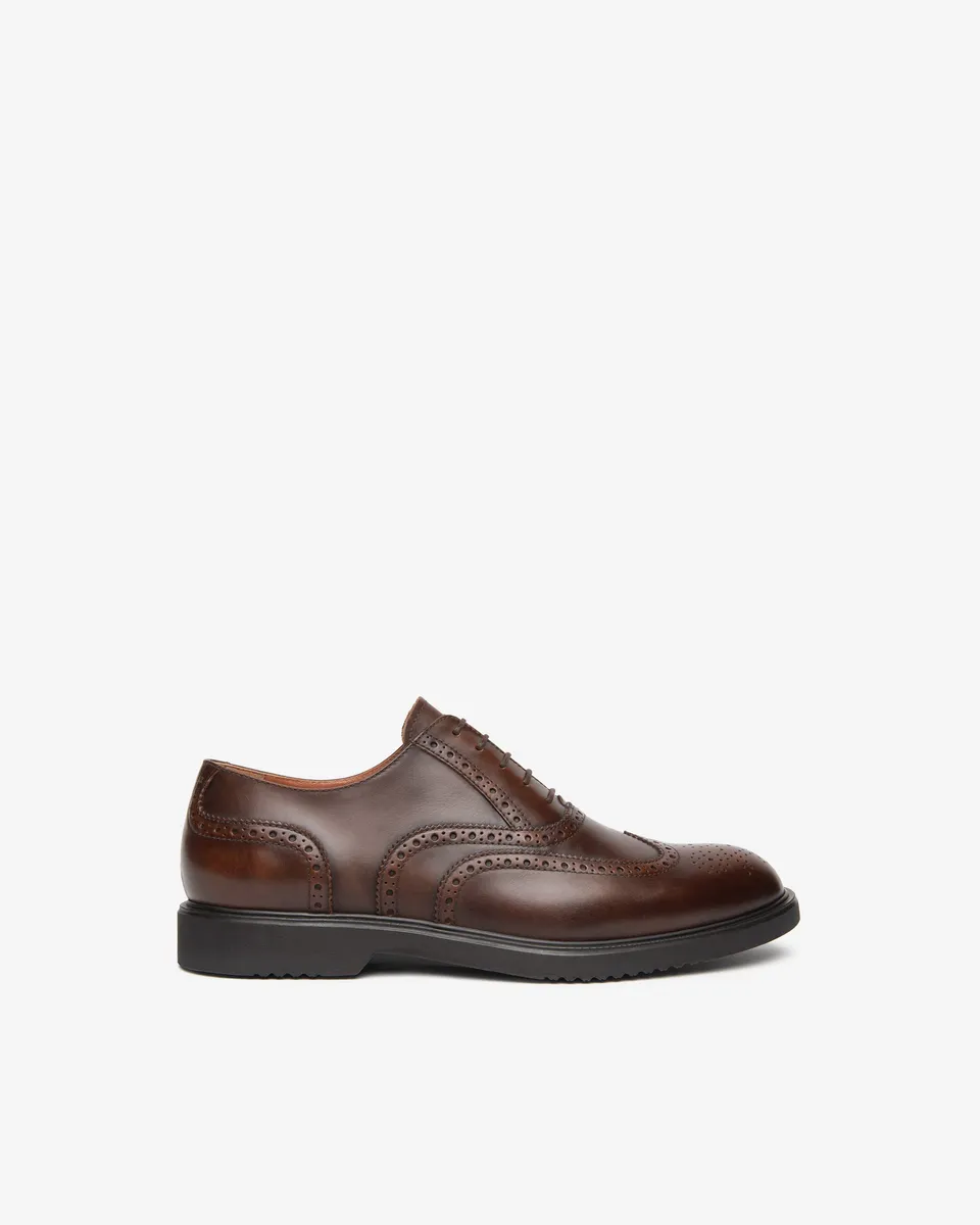 NeroGiardini Richelieu Homme Cuir Lavé Brogue 42