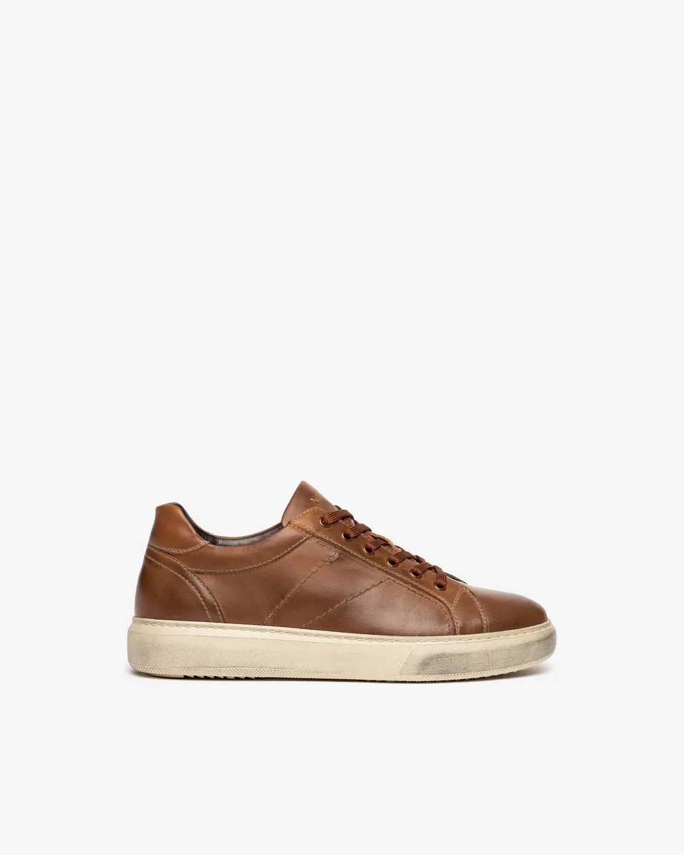 NeroGiardini Sneakers Homme Cuir Baskets Confort DryGo