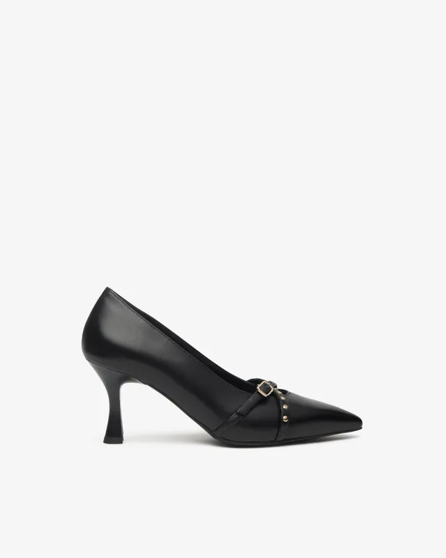 Nerogiardini Escarpins Cuir Bout Pointu Talon 7,5 cm