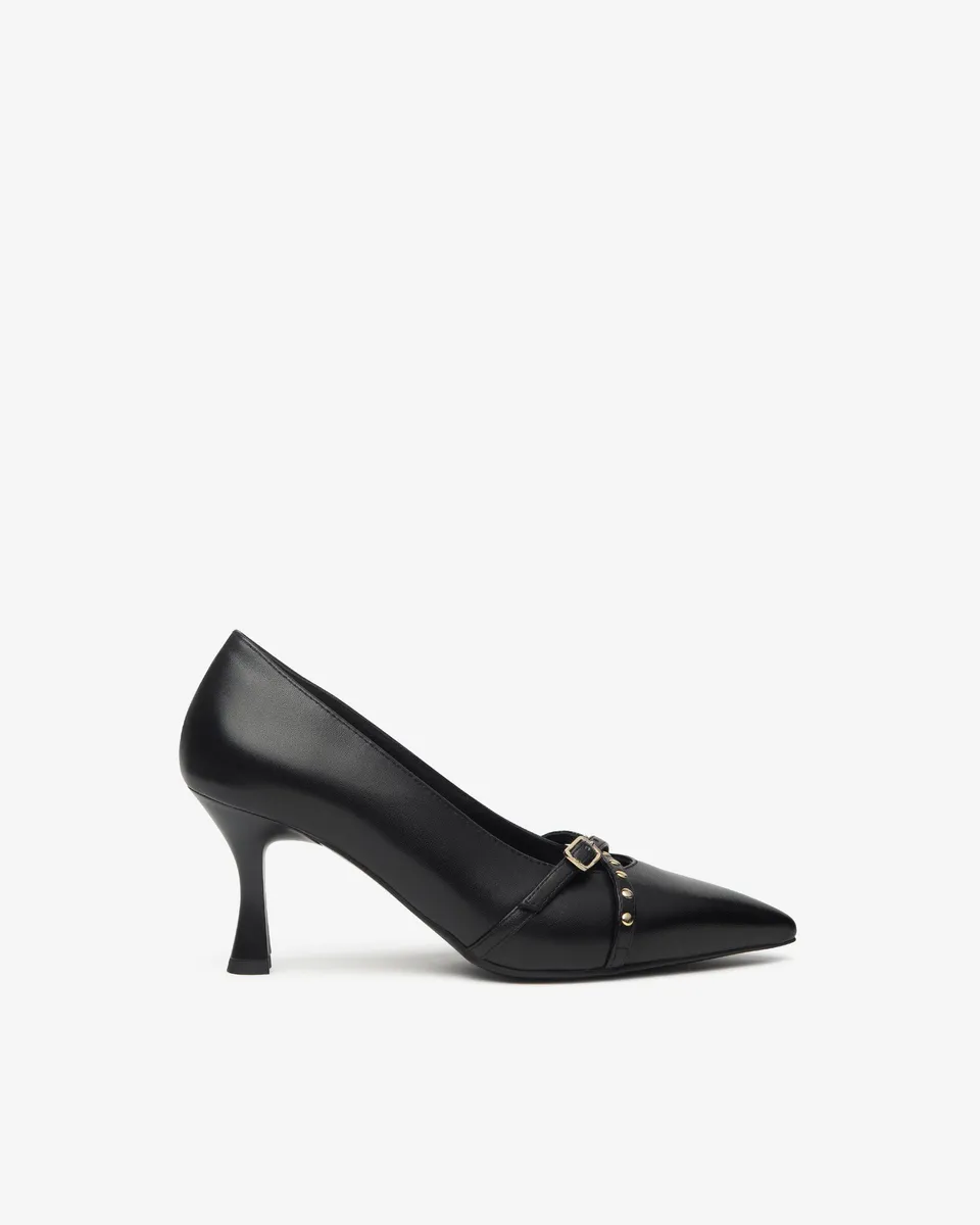 Nerogiardini Escarpins Cuir Bout Pointu Talon 7,5 cm