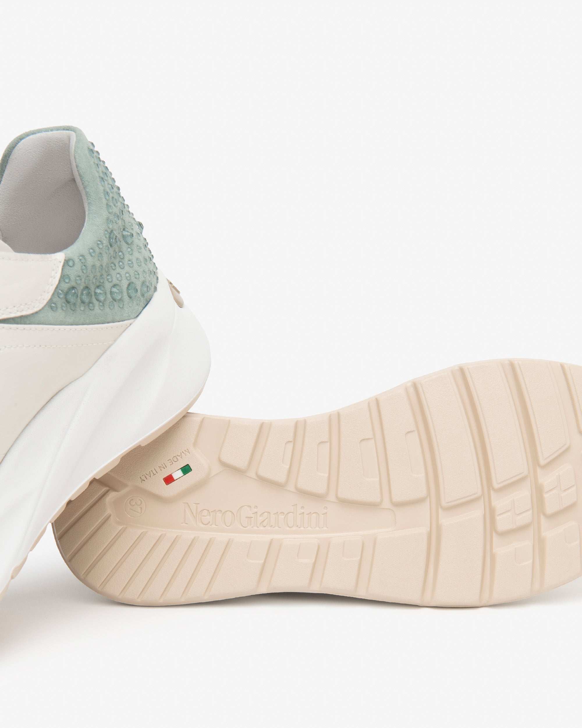 NeroGiardini Sneakers Femme Cuir Velours 38