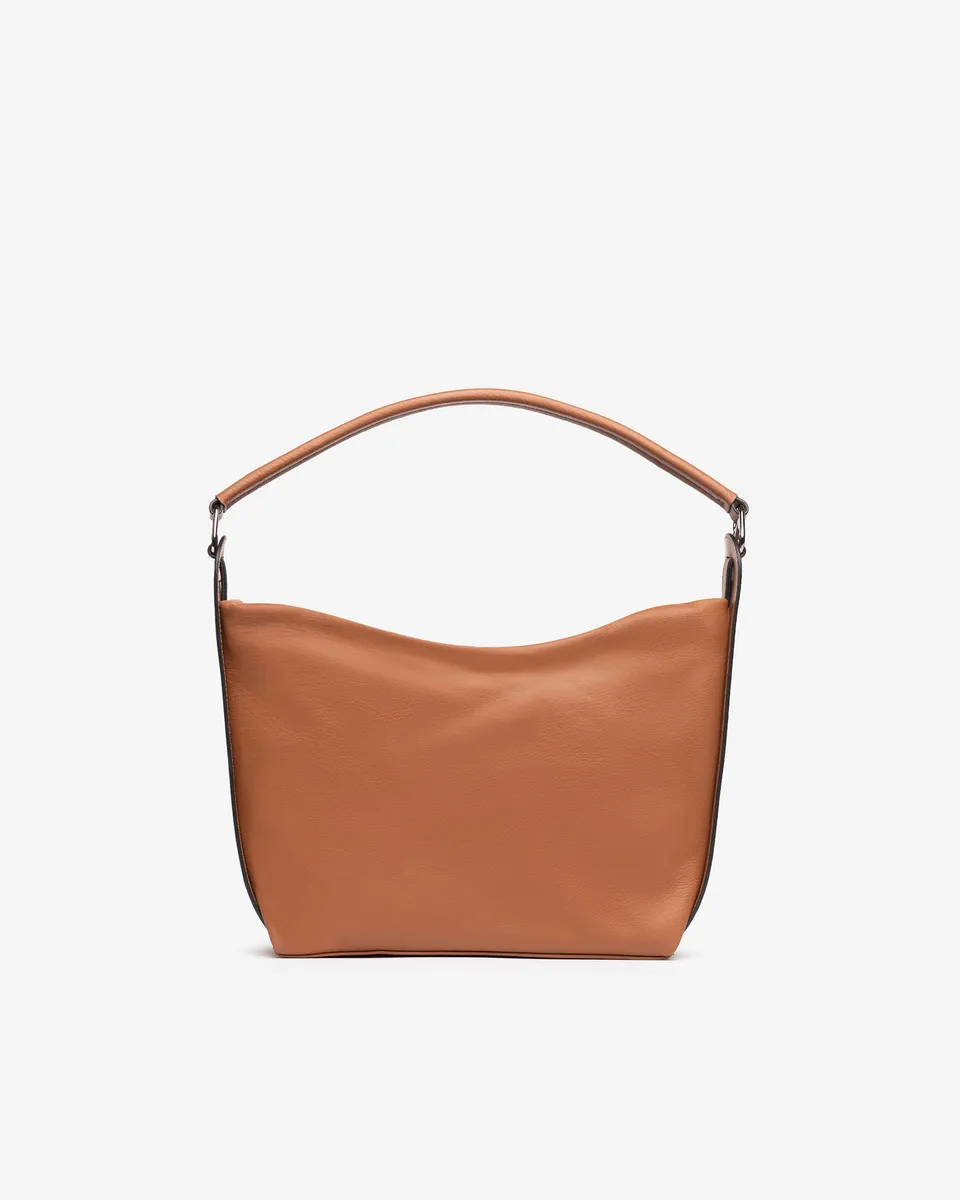 NeroGiardini Sacs Besace Femme en Cuir Hobo Épaule
