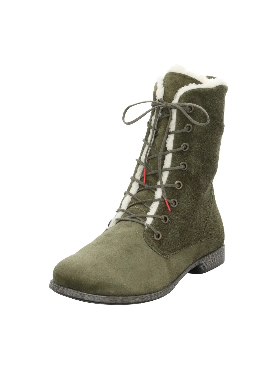Think Agrat Bottine Femme Olive 7000 Confort Marche