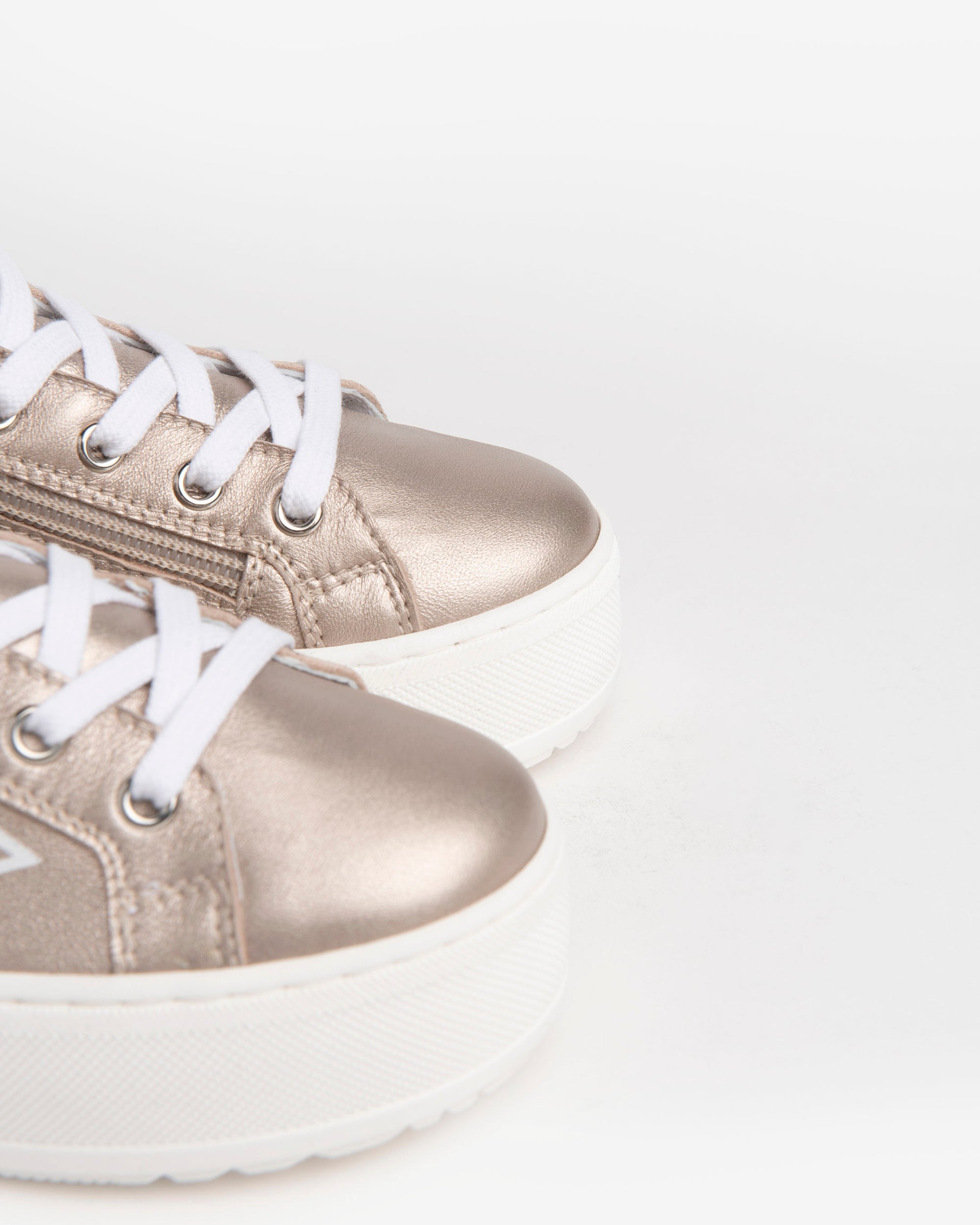 NeroGiardini Sneakers Basket Ado Fille Cuir Lamé 35