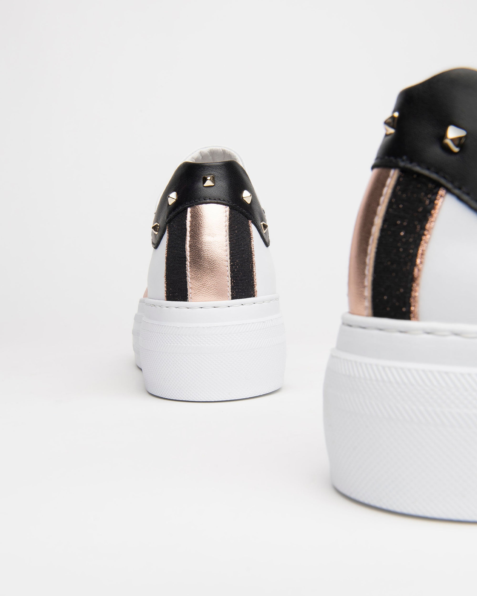 NeroGiardini Sneakers Femme Cuir Plateforme 4,5 cm