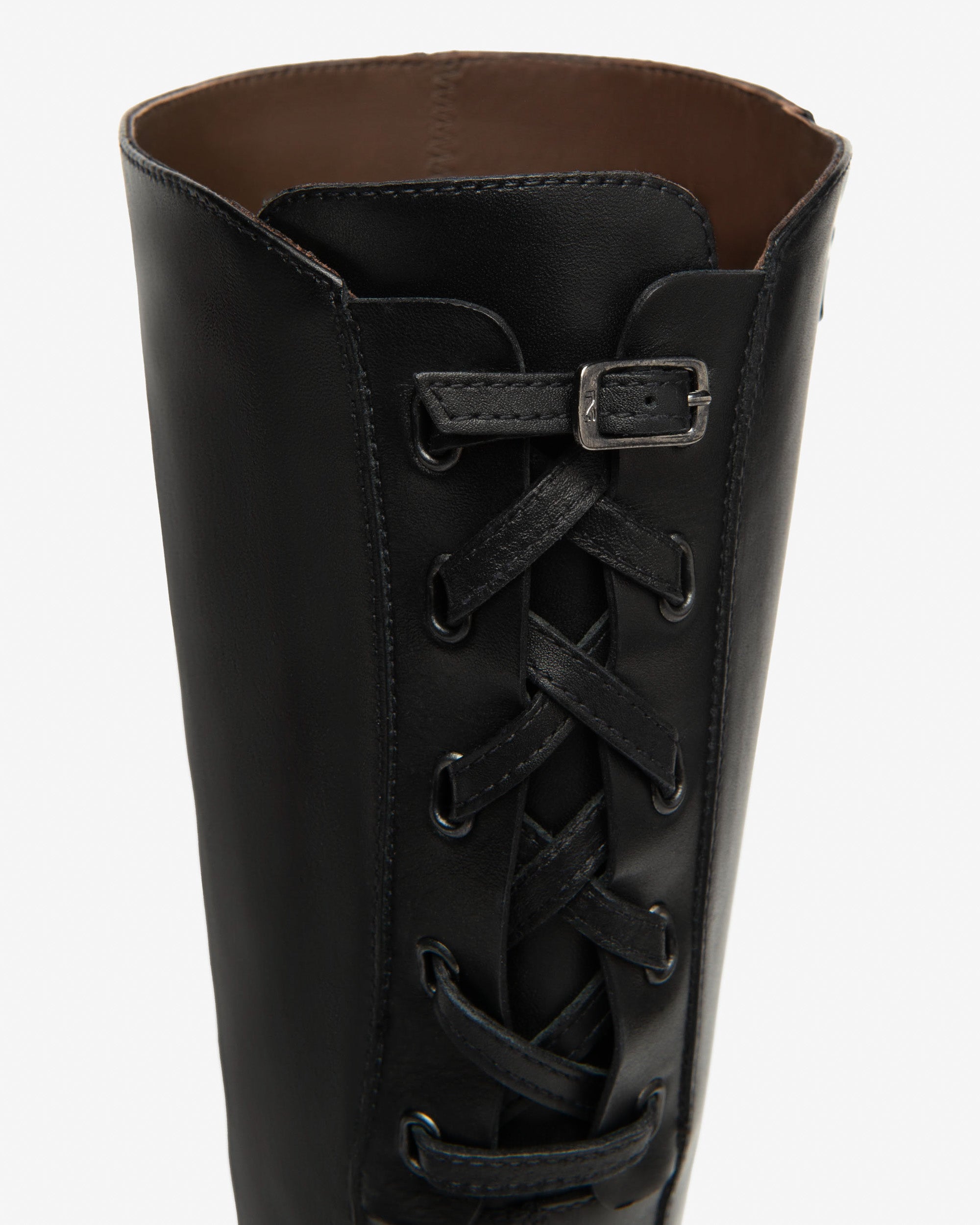 NeroGiardini Bottes Femme en Cuir Made in Italy