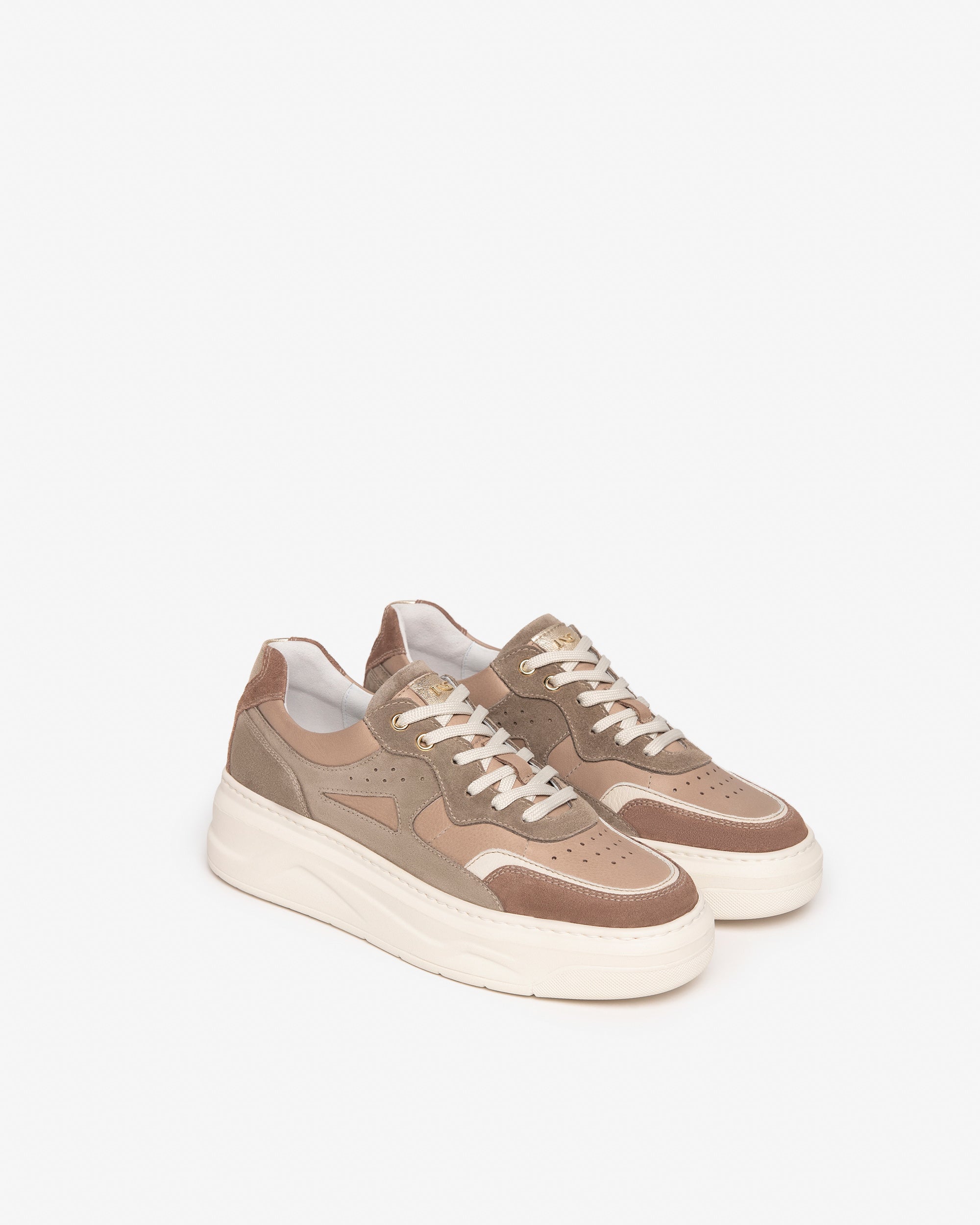 NeroGiardini Sneakers femme velours cuir DryGo