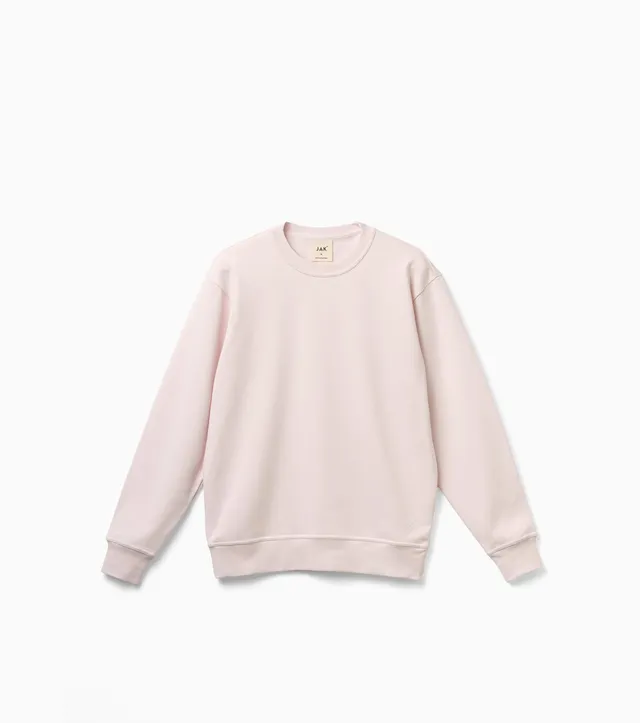 JAK Sweatshirt 01 sweatshirt Mauve coton bio 360 g