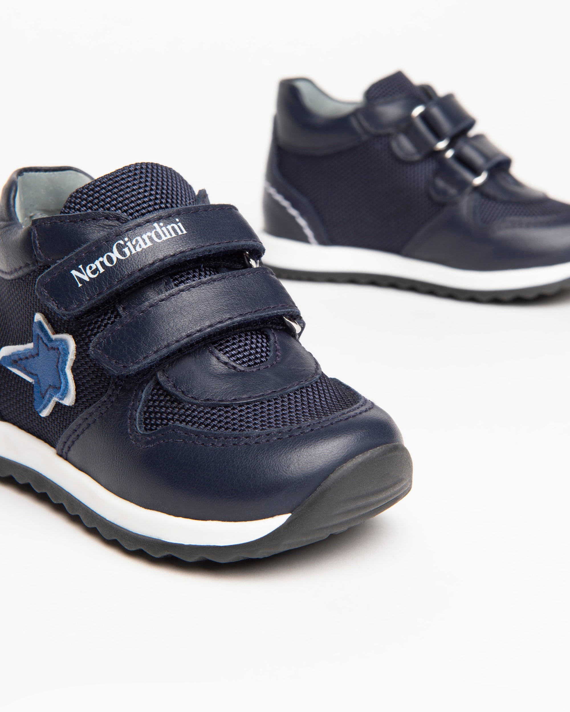 NeroGiardini Sneakers Baby Garçon Cuir Scratch