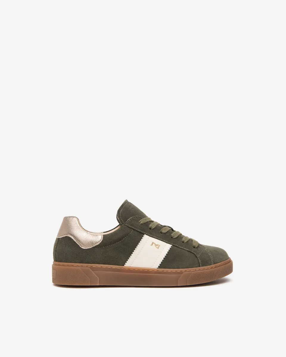 NeroGiardini Sneakers Femme Daim Cuir Lacets