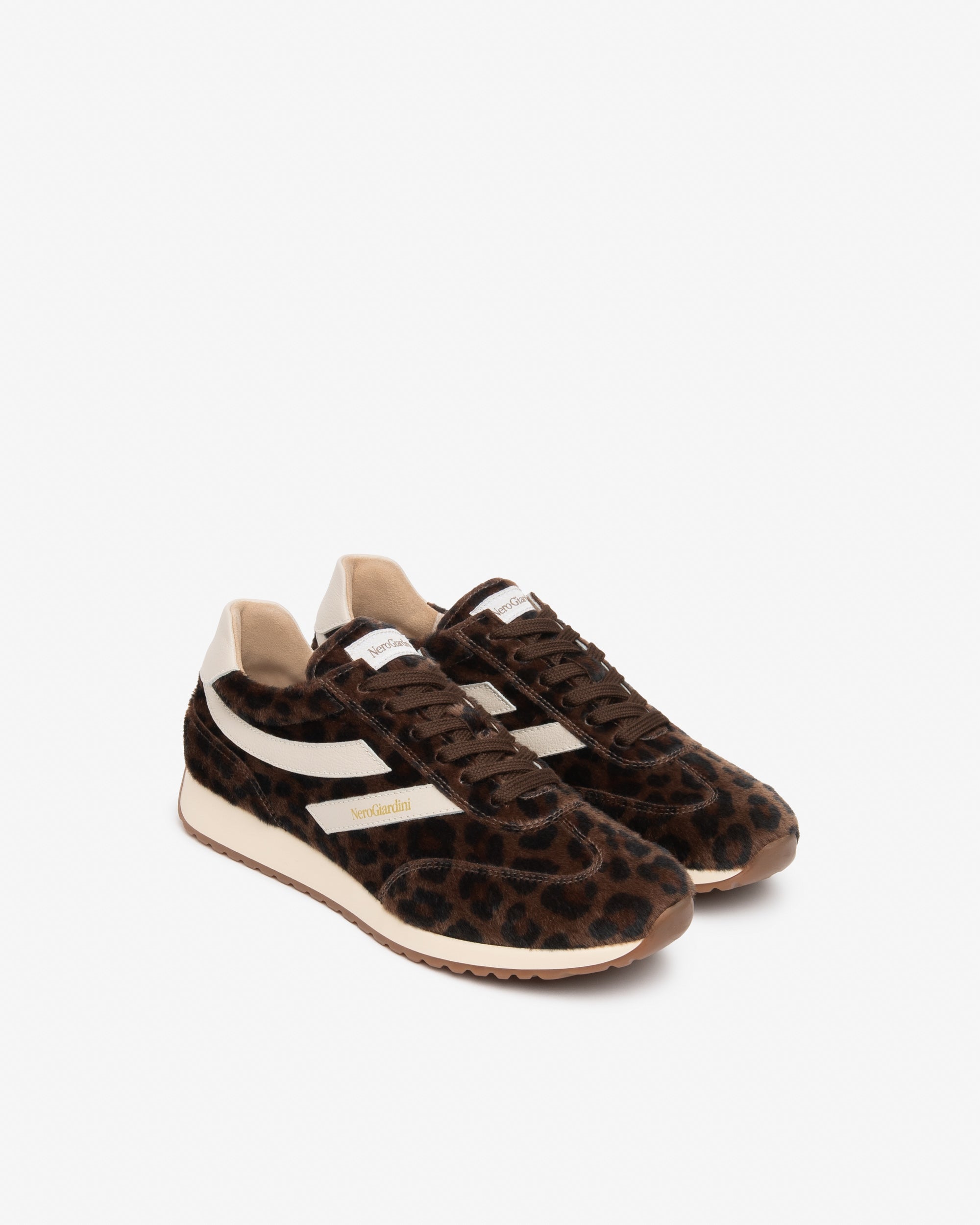 NeroGiardini Sneakers sneakers femme léopard cuir 35-41