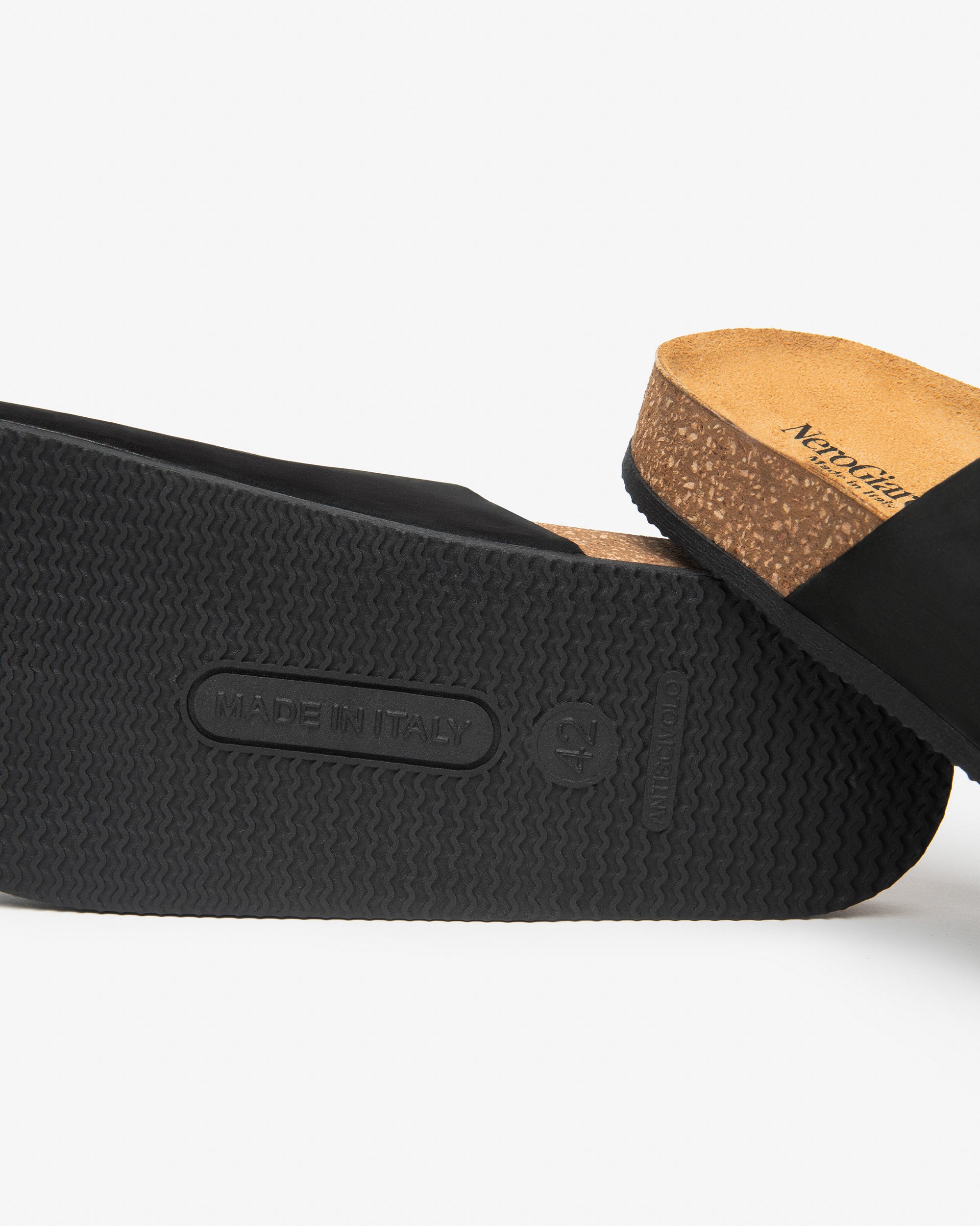 NeroGiardini Mules Homme Cuir Confort Pointure Exacte