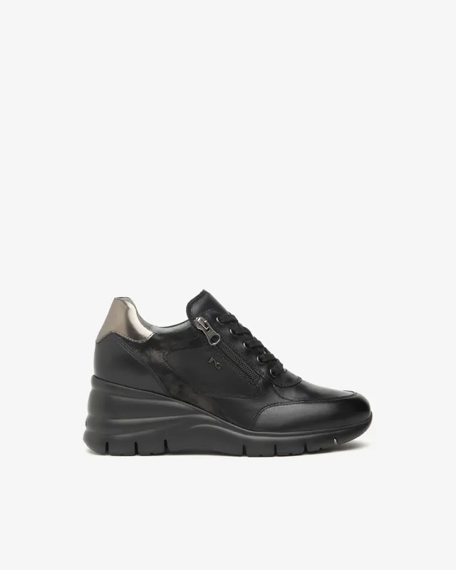 NeroGiardini Sneakers Femme Cuir DryGo Memory Confort
