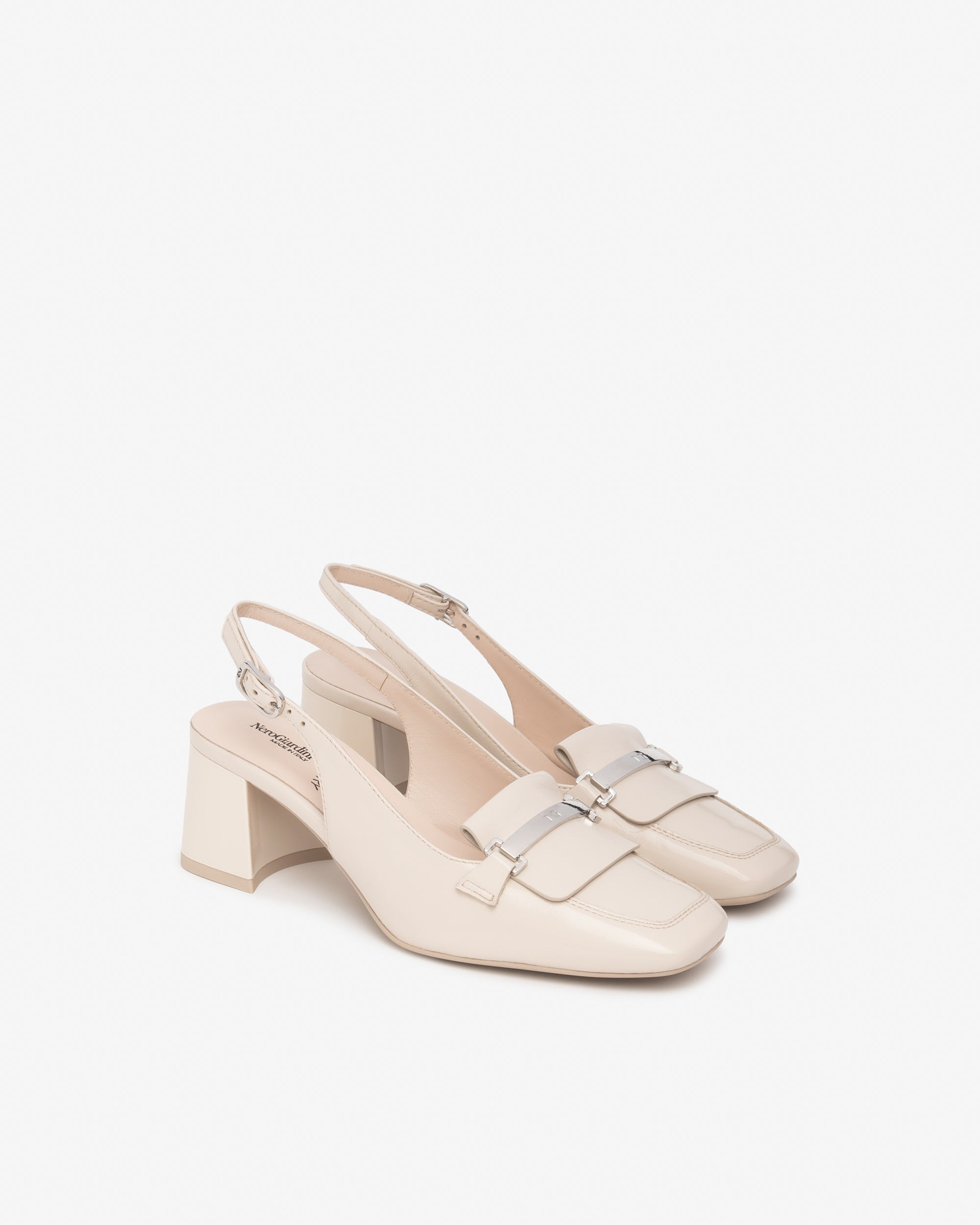 NeroGiardini Slingbacks Femme Cuir Escarpins Bride 38