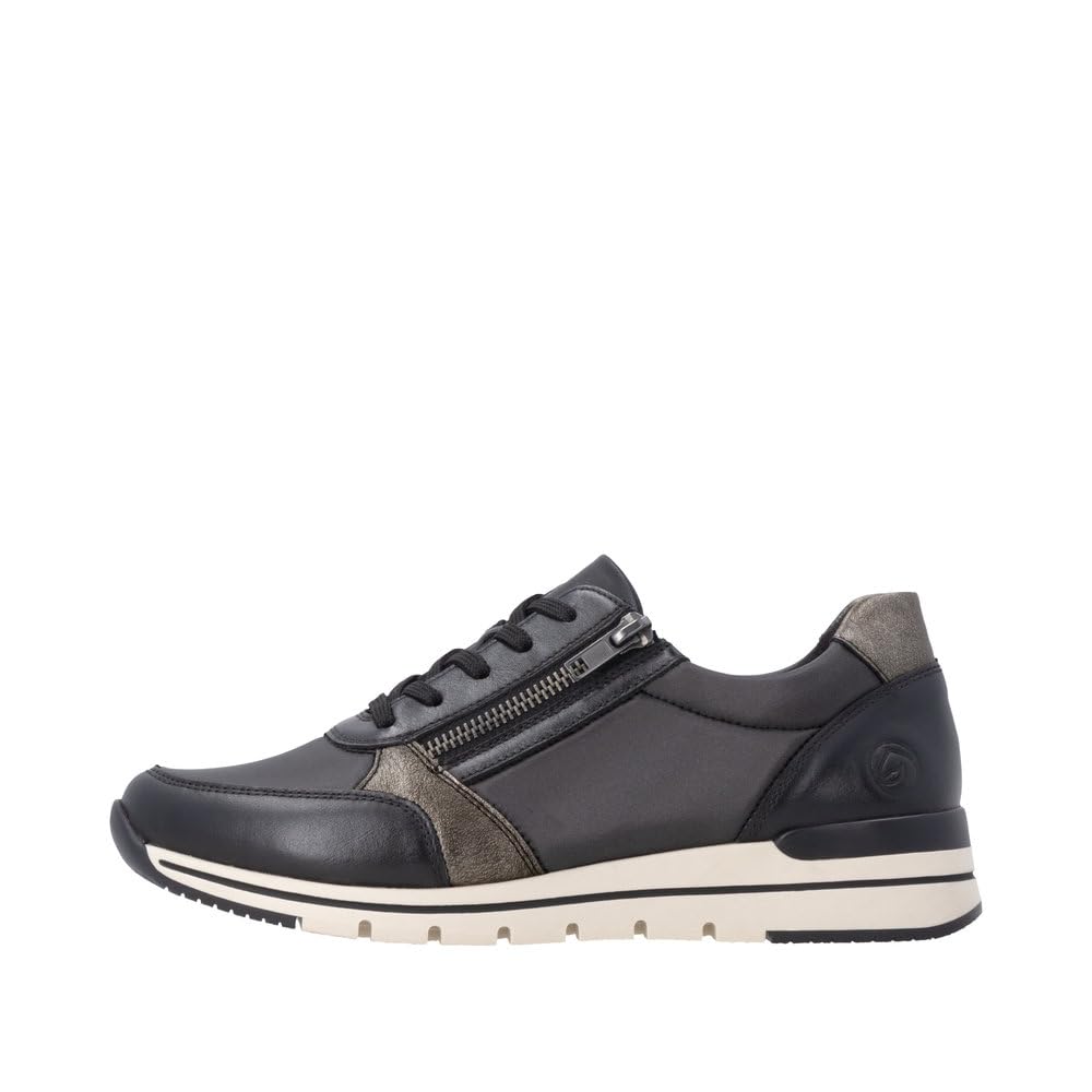 Remonte R6700 Baskets Basses Femme Noir 39 EU Stretch