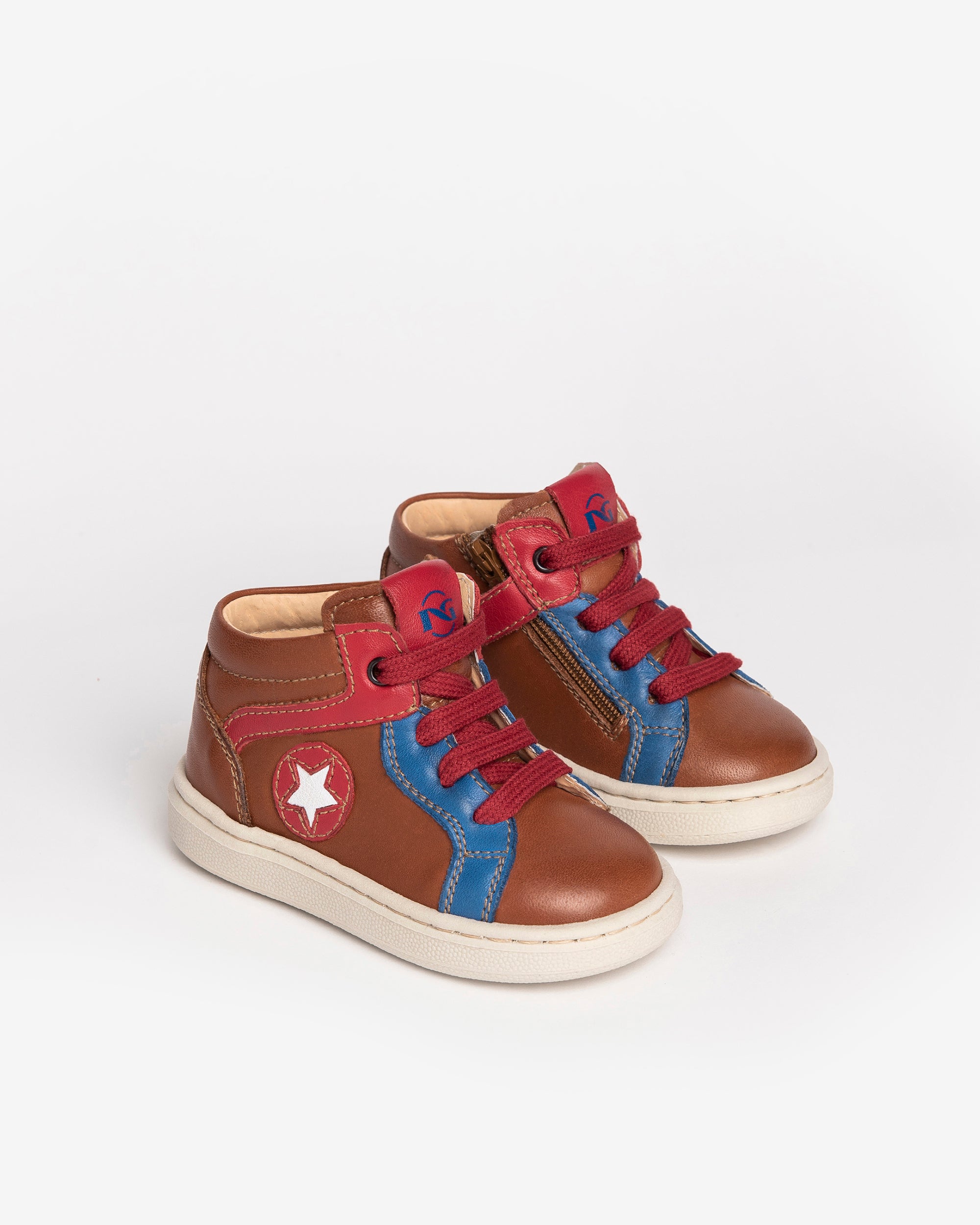 Nerogiardini Sneakers Baby Garçon Cuir DryGo Légère