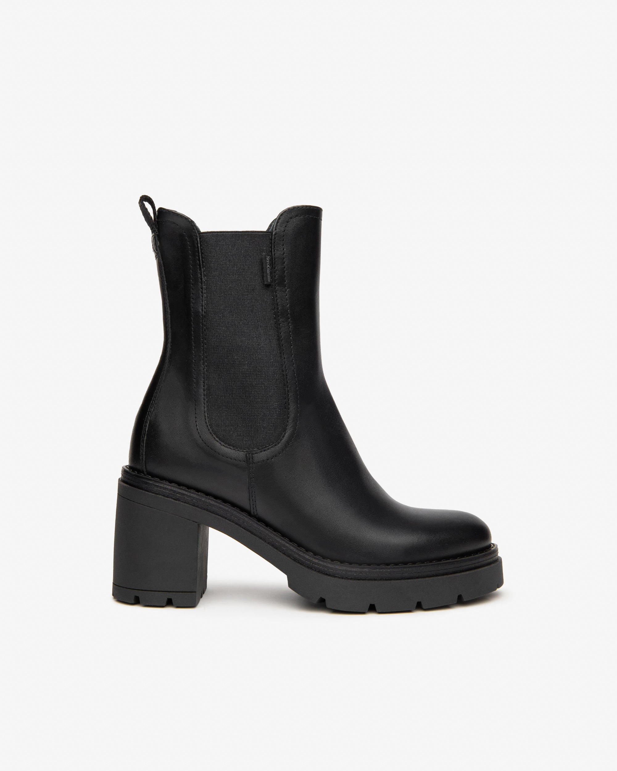 NeroGiardini Bottines Chelsea Femme Velours
