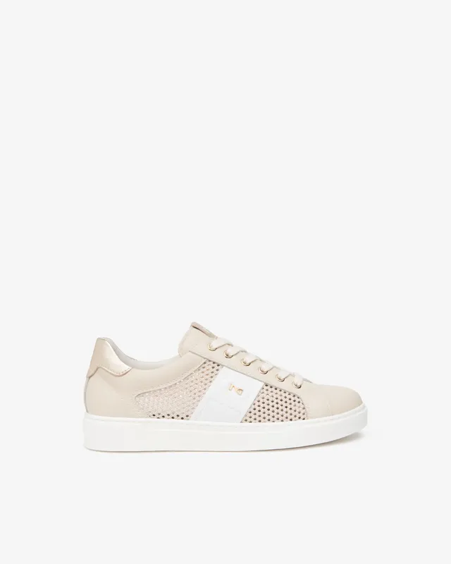 NeroGiardini Sneakers baskets femme cuir et technique