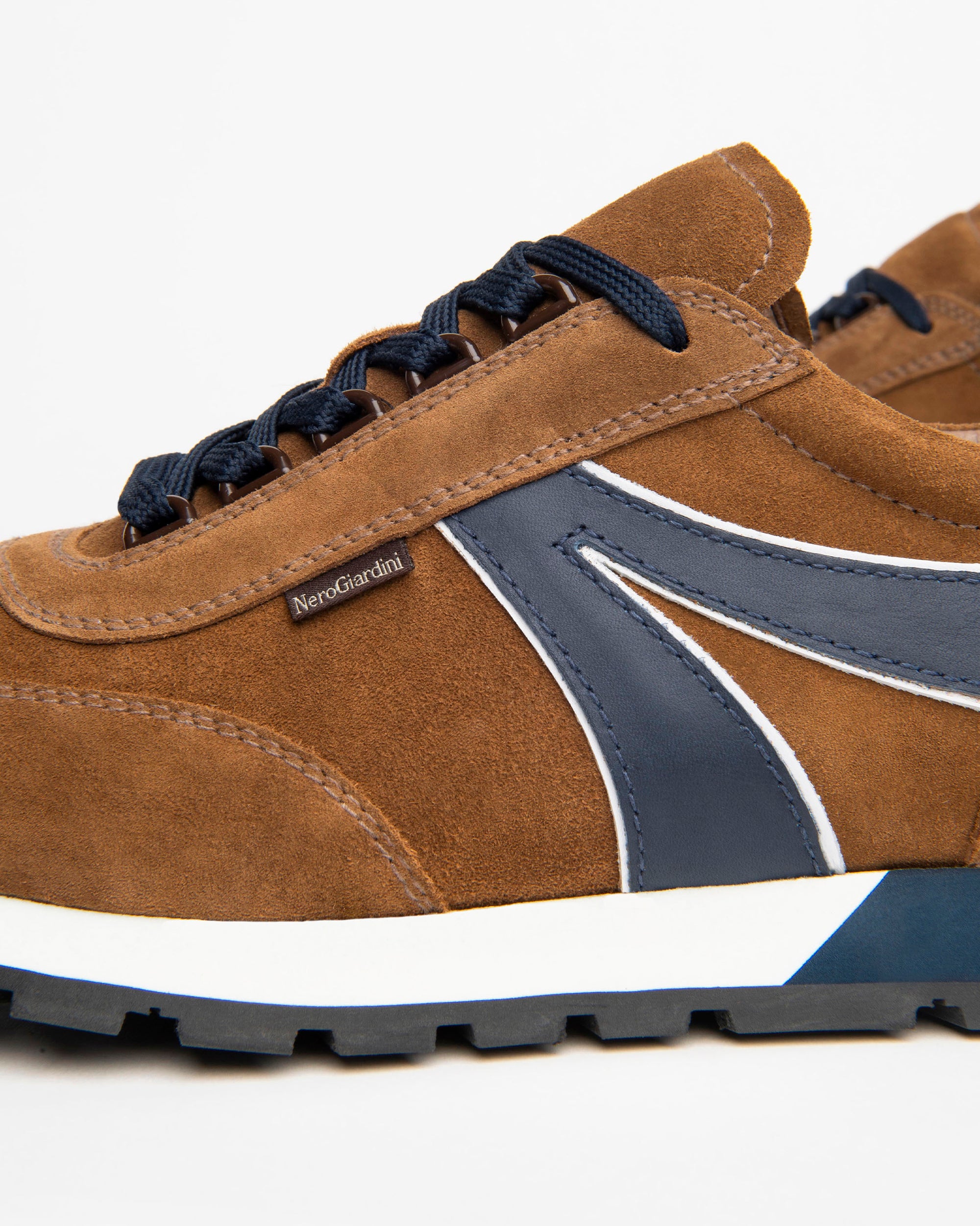 NeroGiardini Sneakers Homme Cuir Velours DryGo