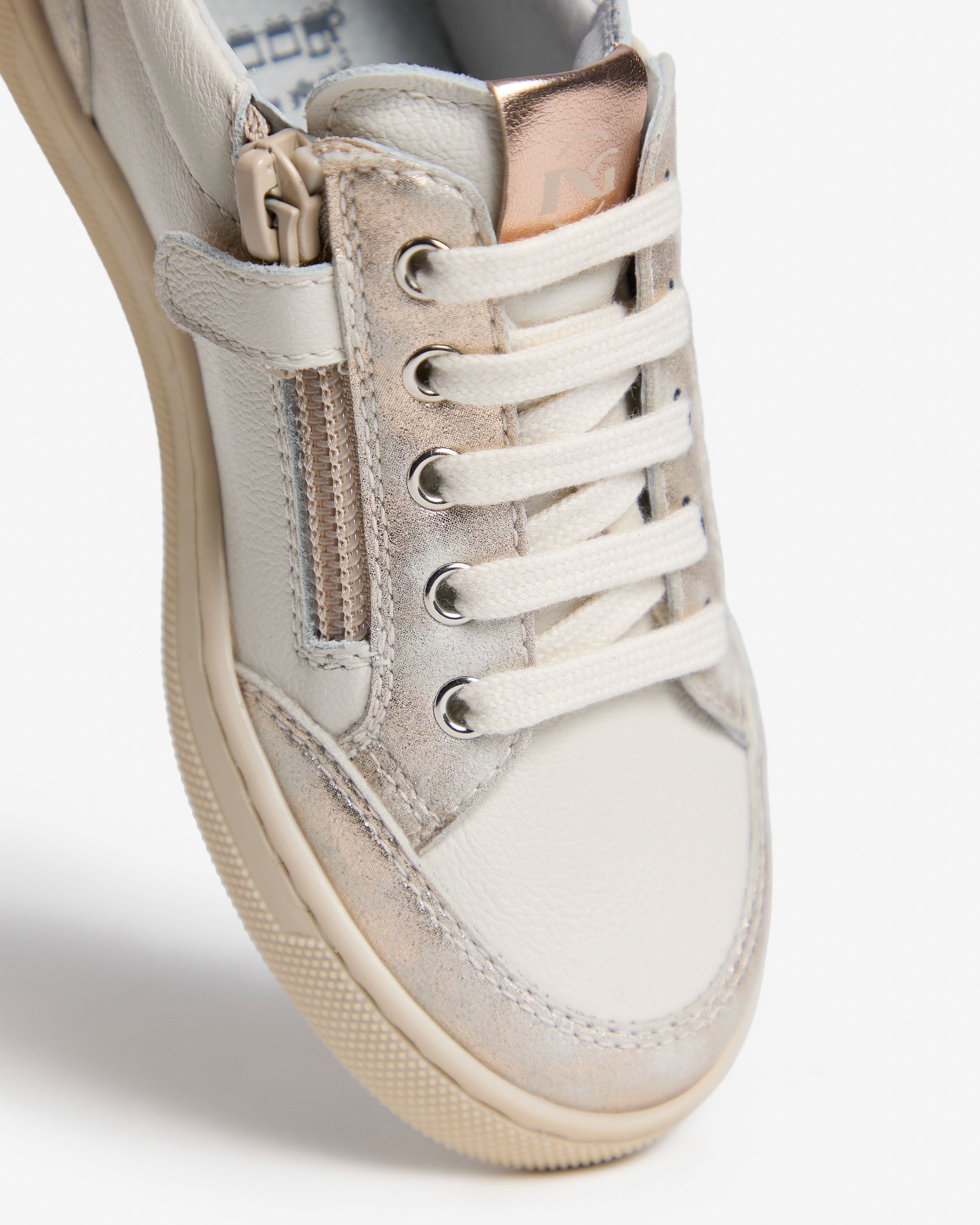 Nerogiardini Sneakers Junior Fille Cuir Technique Baskets Été