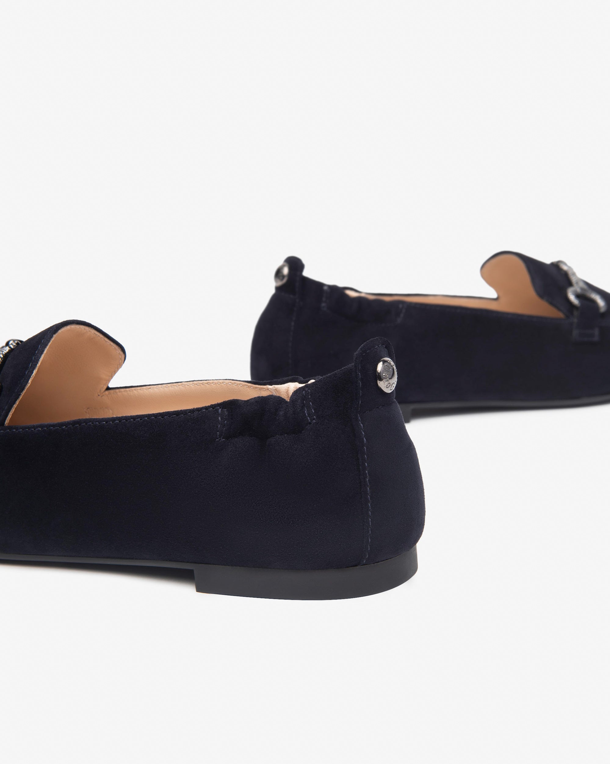 NeroGiardini Mocassins Femme en Cuir Velours Confort