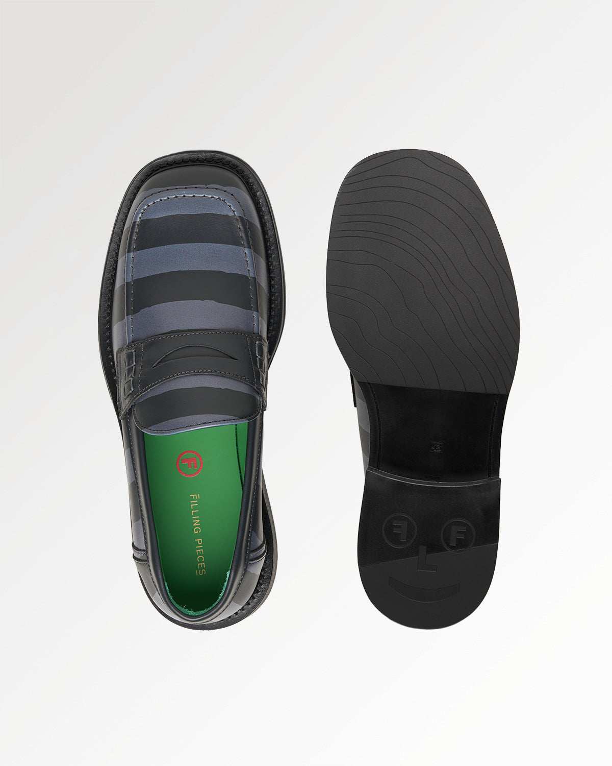 Filling Pieces Square Loafer La Fam mocassin cuir