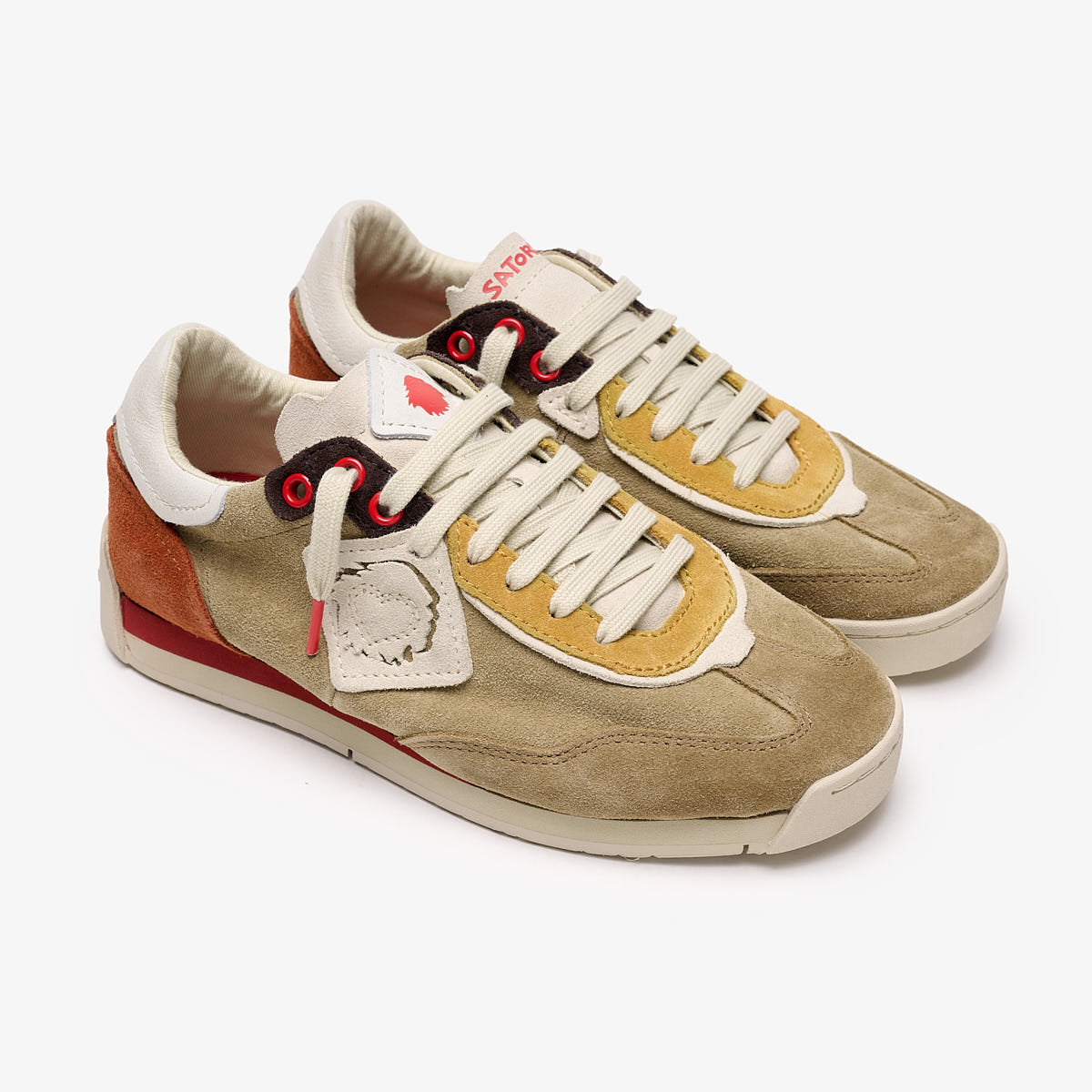 Satorisan Ensō Suede Driftwood baskets daim