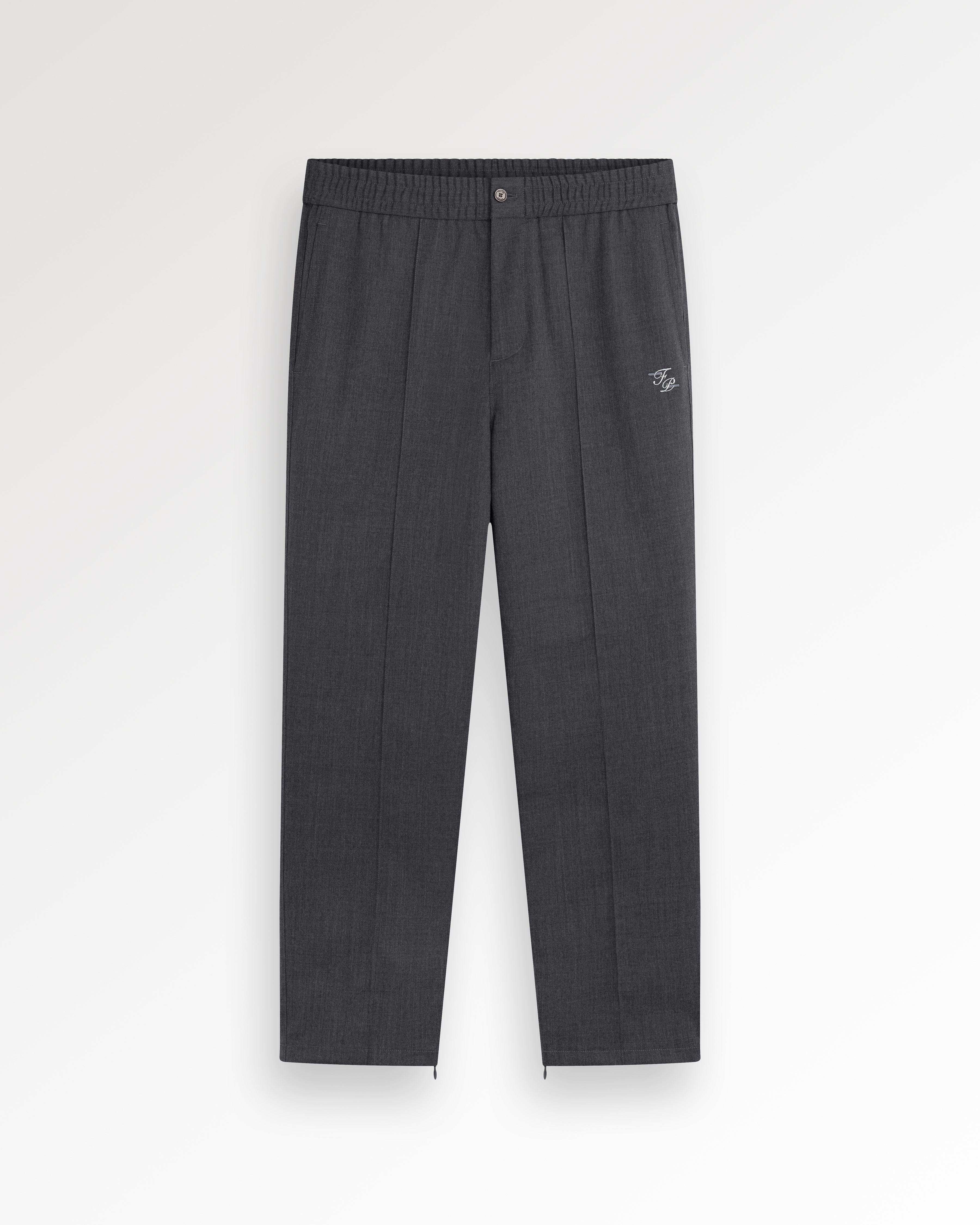 Filling Pieces Coach Pants pantalon laine gris