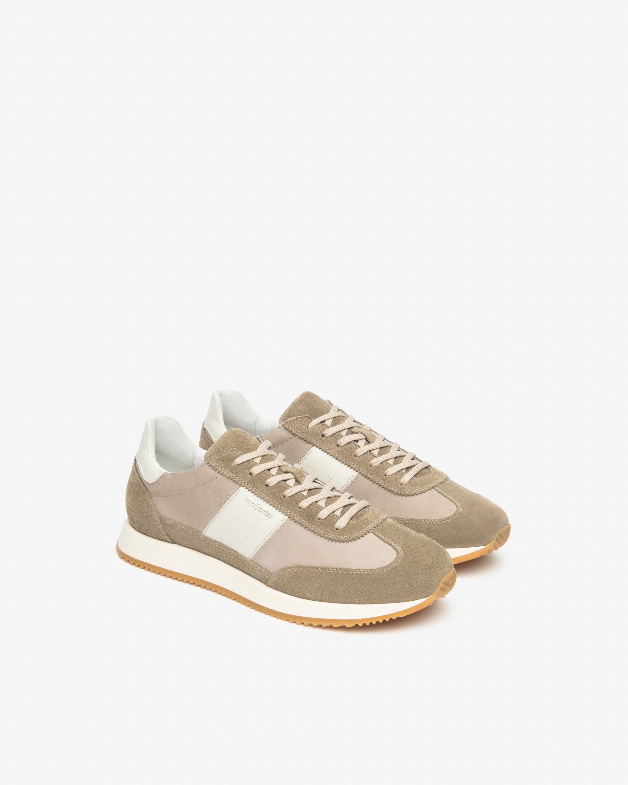 NeroGiardini Sneakers Homme Cuir Velours Été