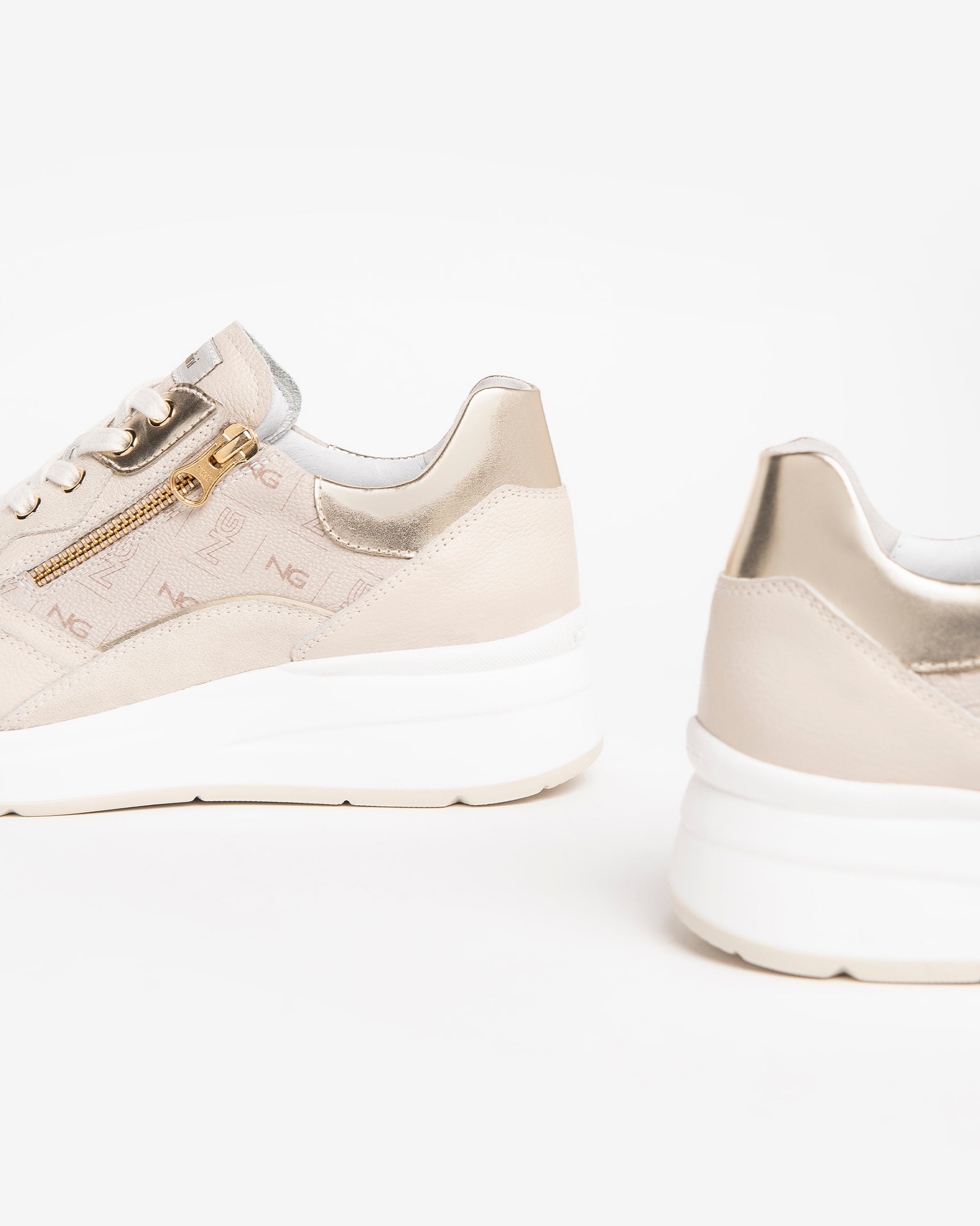 NeroGiardini Sneakers Femme Cuir Daim DryGo
