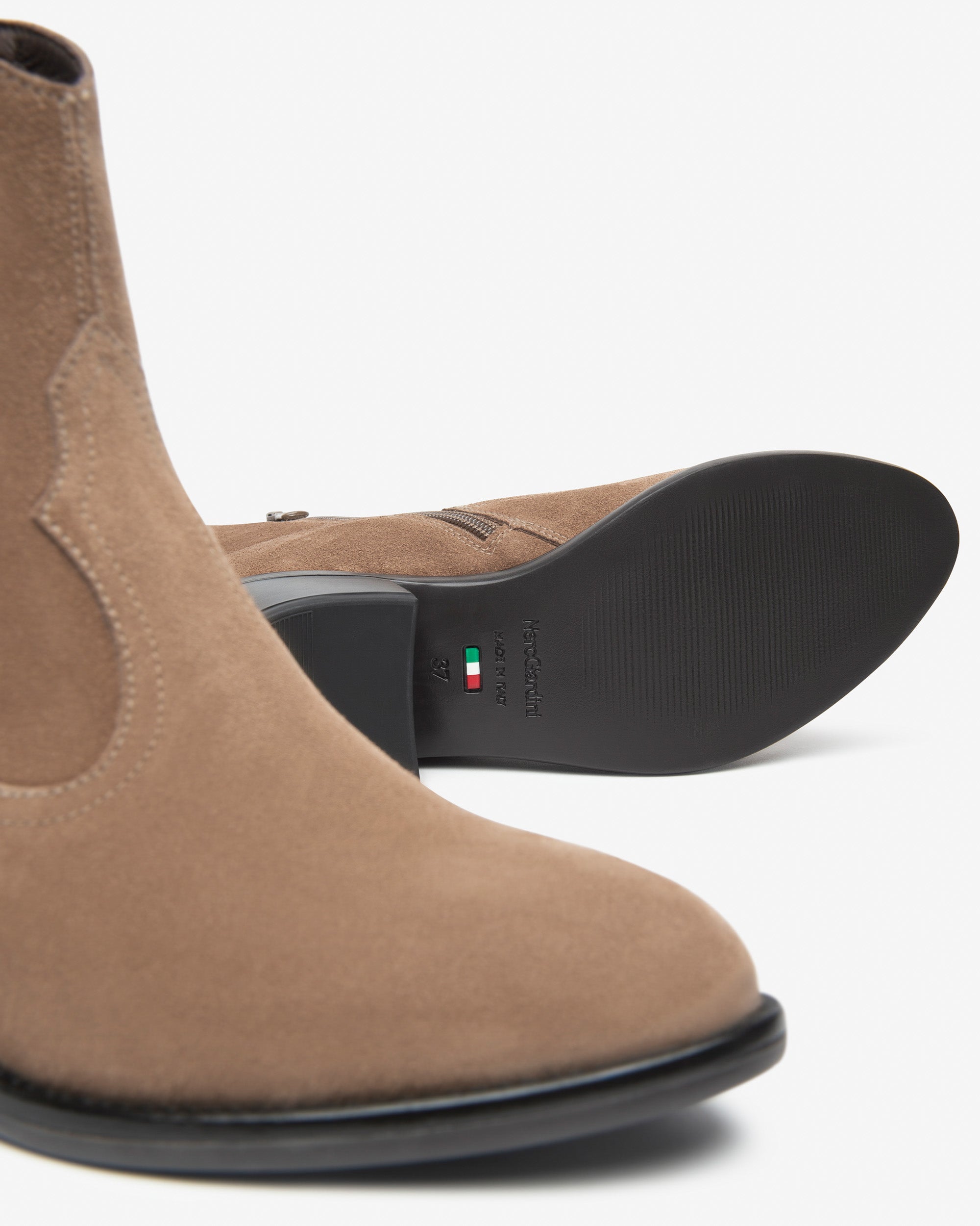 NeroGiardini Bottines Femme Daim Santiags 50 mm