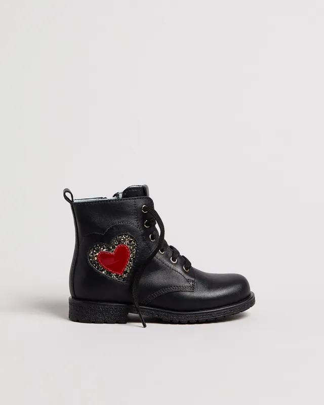 NeroGiardini Bottines Motardes Junior Bottines Fille Cuir 28
