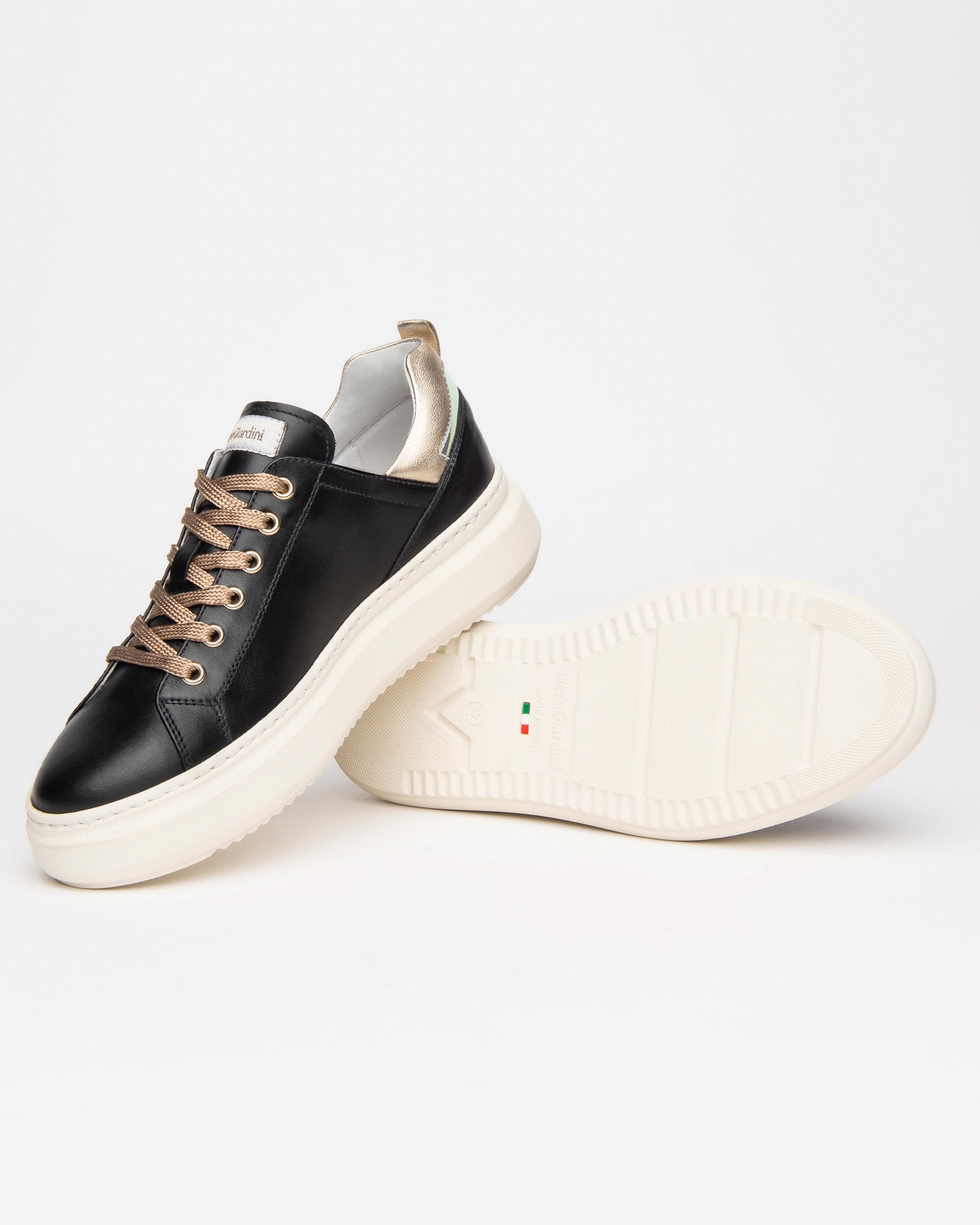 NeroGiardini Sneakers Femme Cuir DryGo Confort
