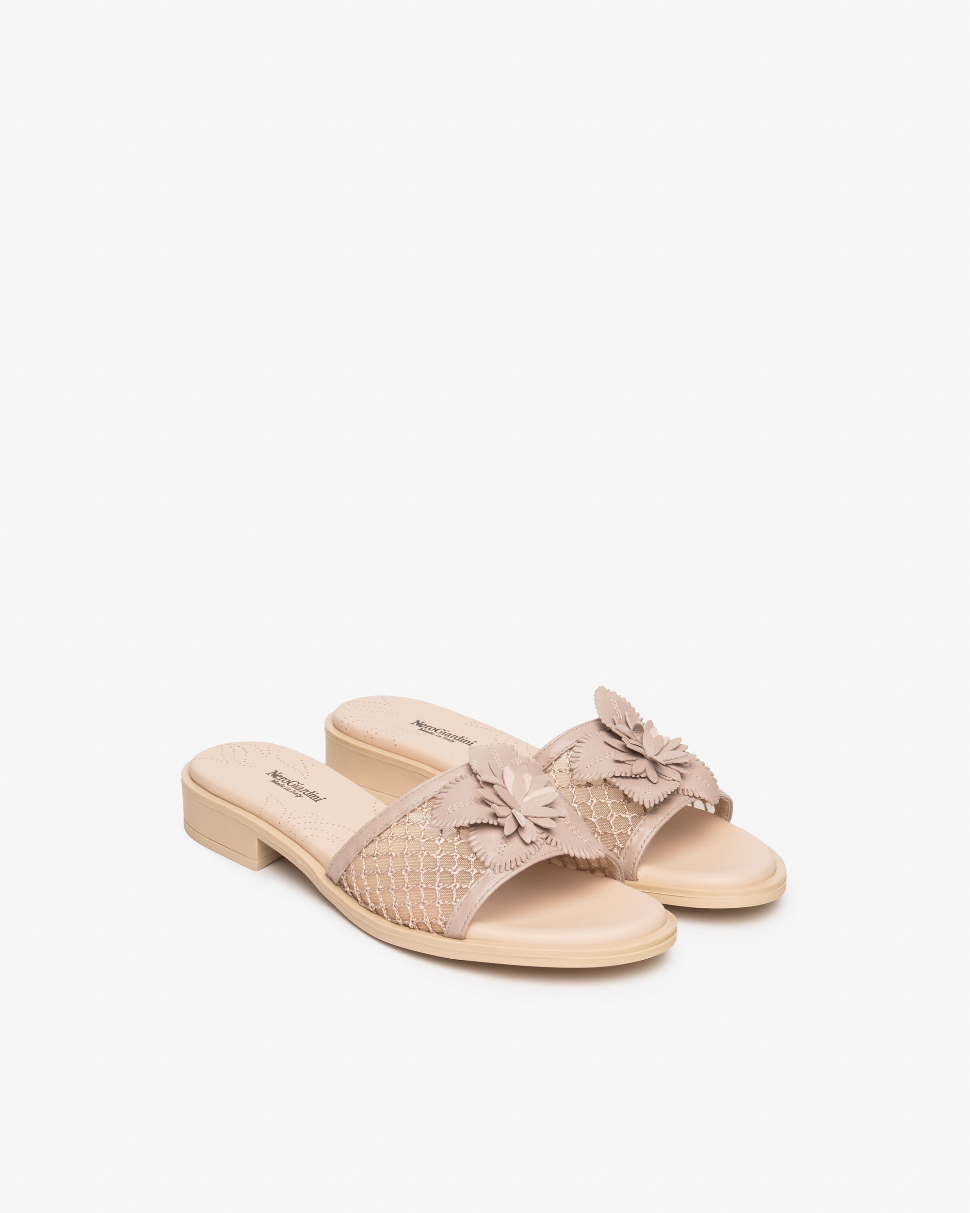 NeroGiardini Mules femme cuir toile été pointure 38