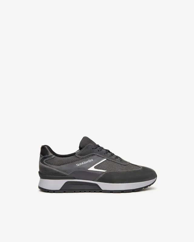 Nerogiardini Sneakers Homme Cuir Velours Pointure 42
