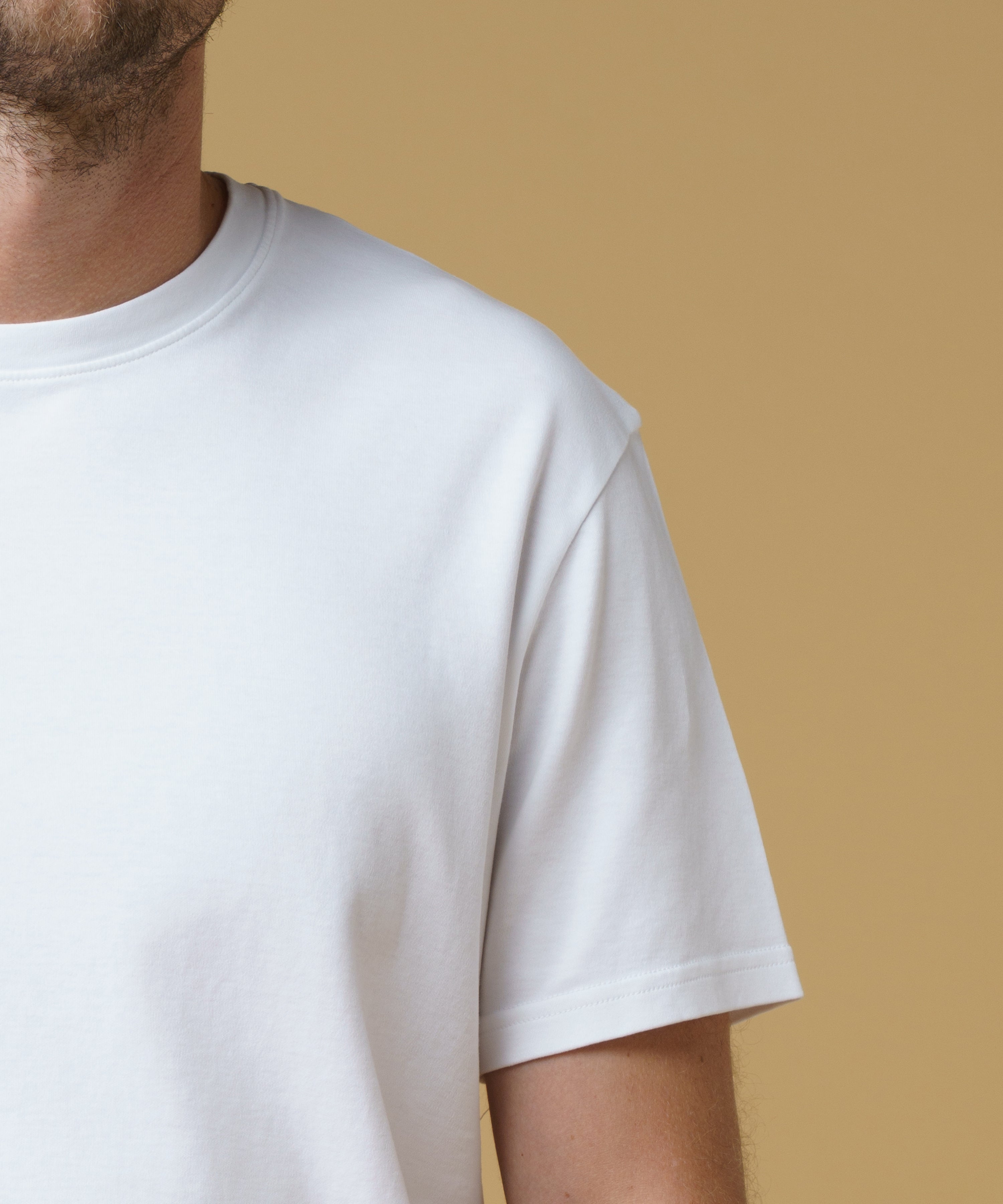 JAK T-Shirt 01 t-shirt homme blanc coton bio